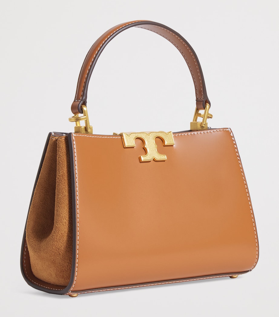 Mini Leather Eleanor Top-Handle Bag 201 WHISKEY Image 3
