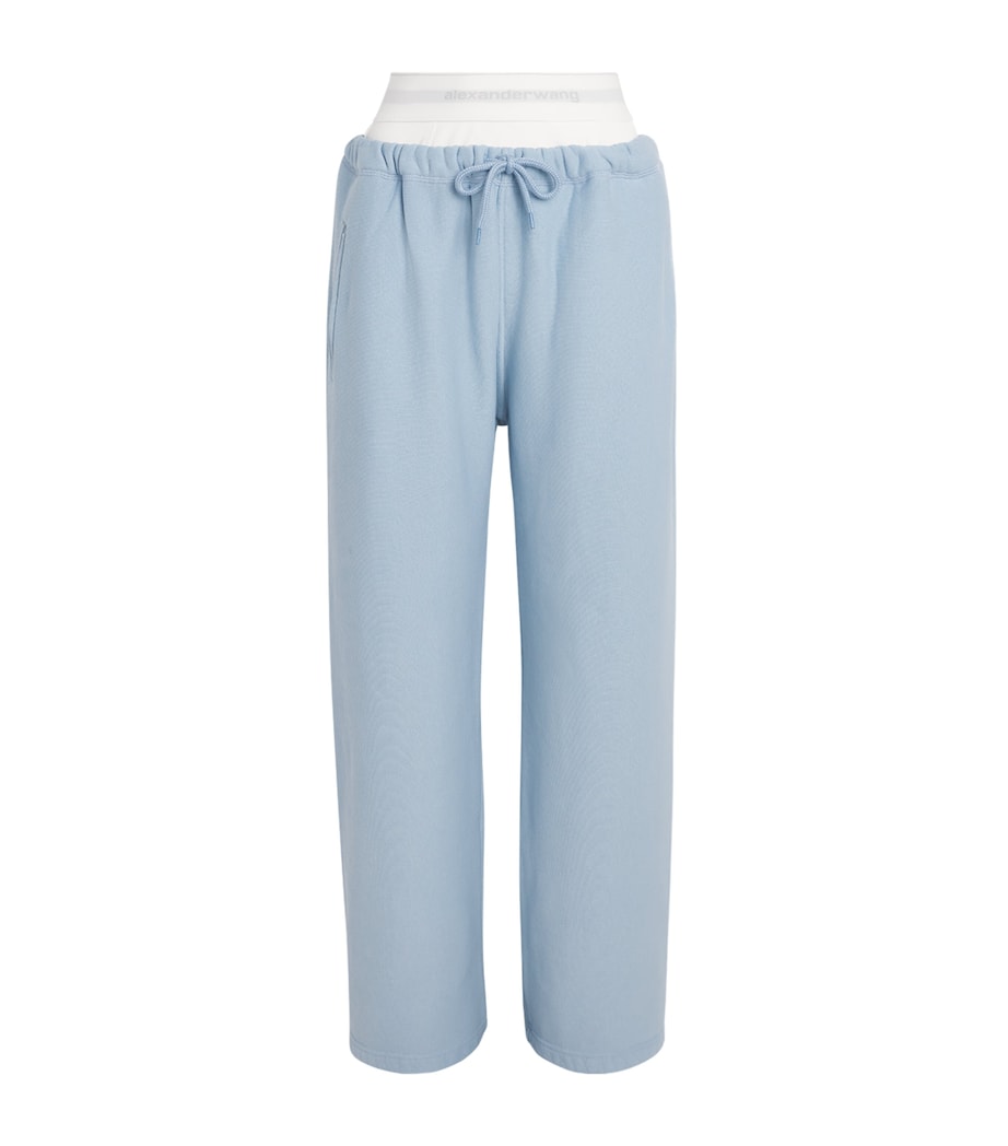 Logo Brief Sweatpants 458 LIGHT BLUE Image 1