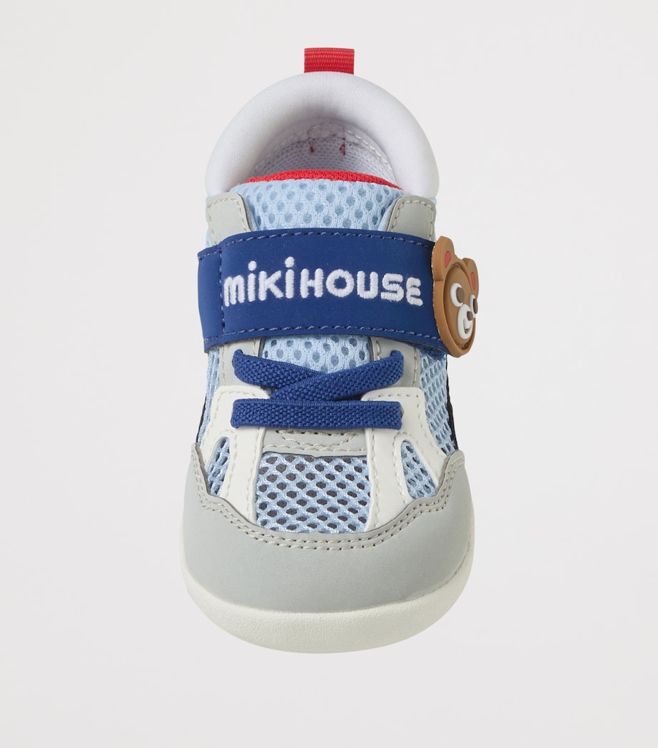 Miki House Bear Appliqué Sneakers Image 3