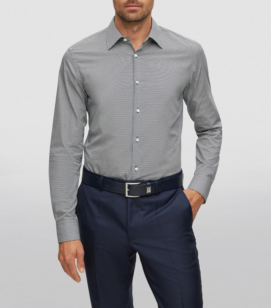 Printed Slim-Fit Shirt 404 Image 3