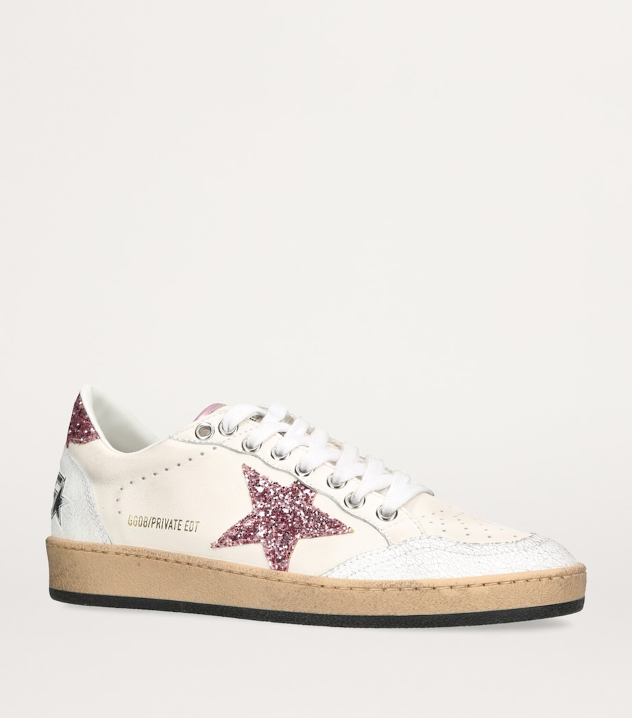 Leather Ball Star Sneakers WHITE/OTH Image 4