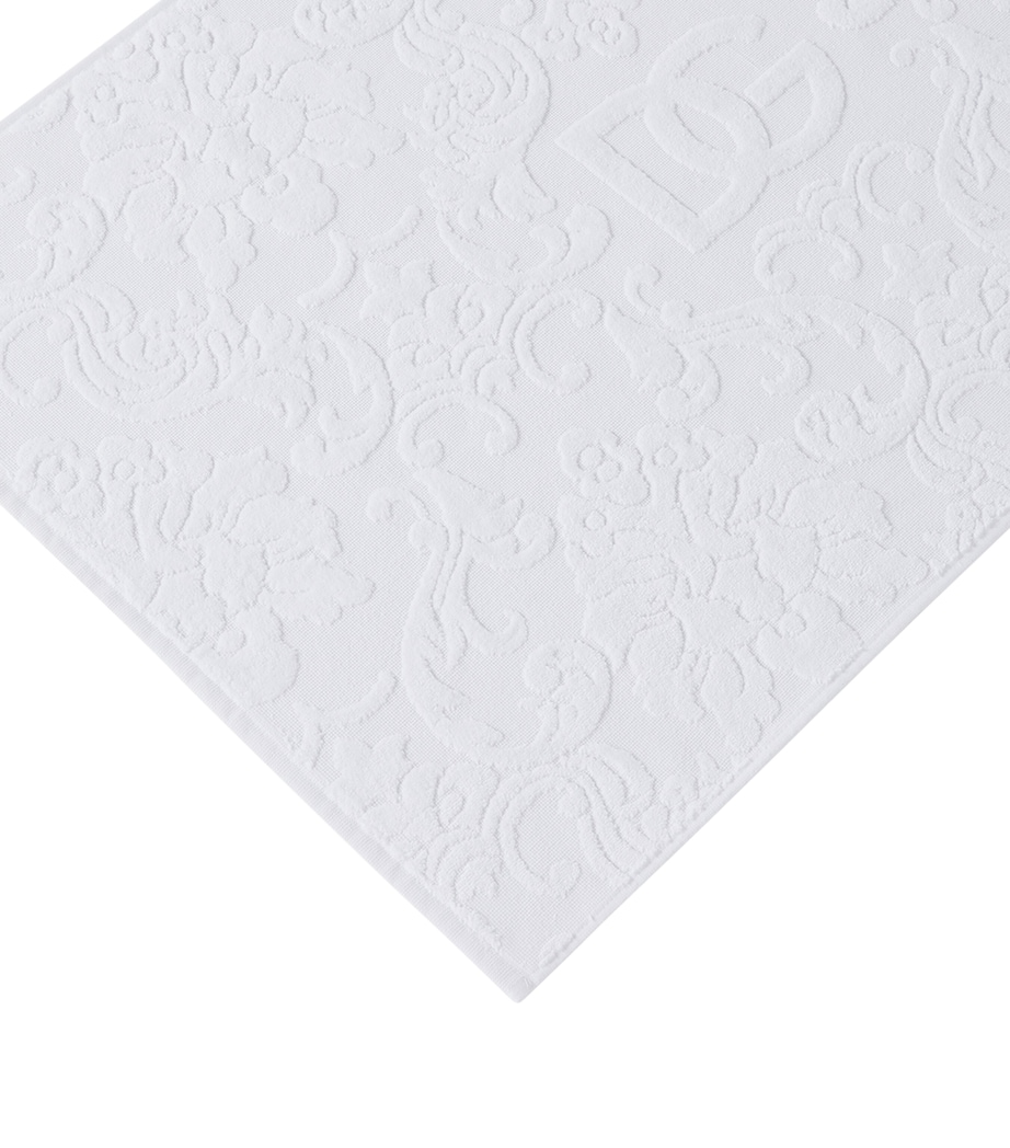 Logo Bath Mat (87cm x 54cm) U0011 BIANCO Image 3