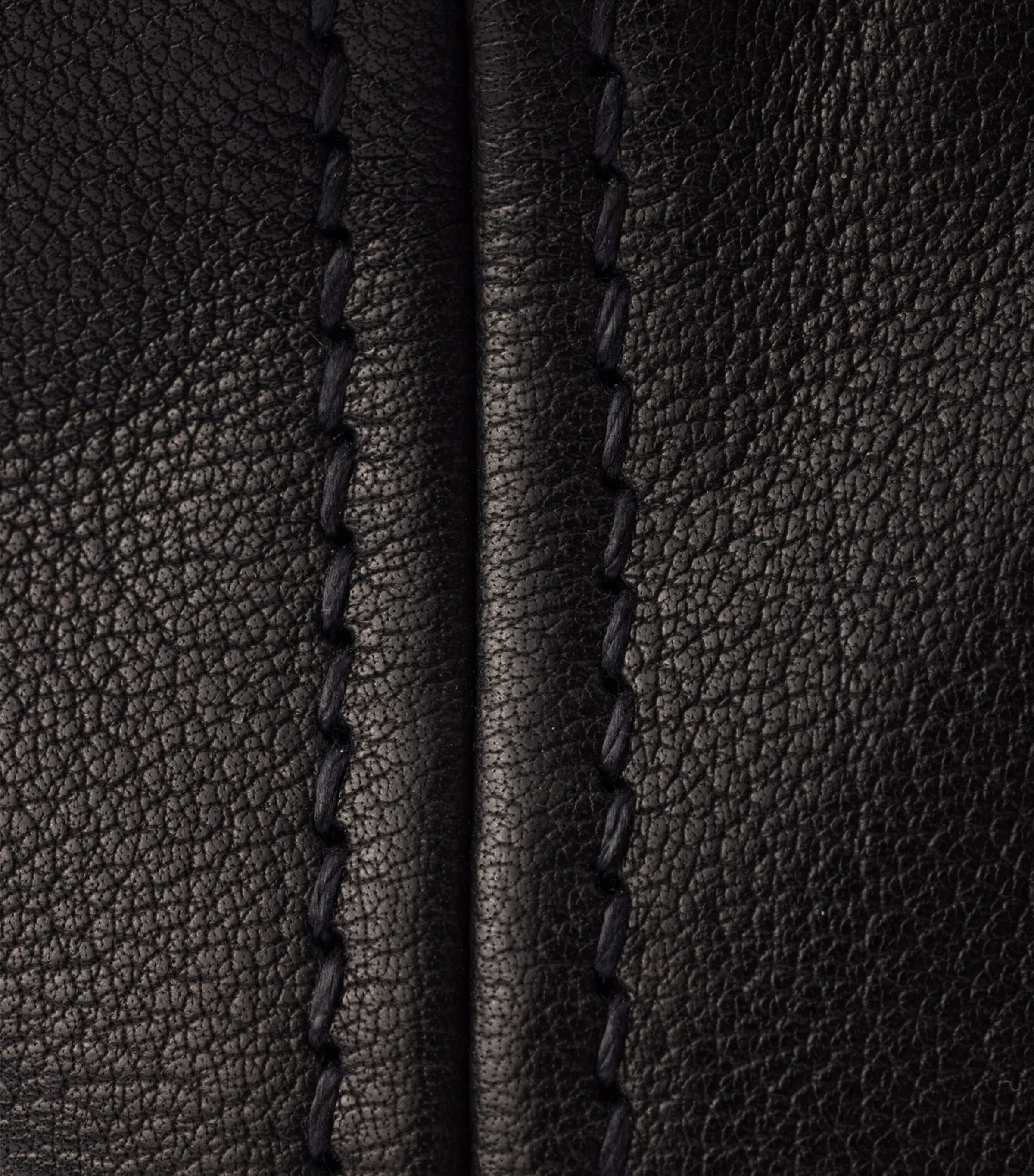 Prada Medium Leather Route Tote Bag Black Image 5