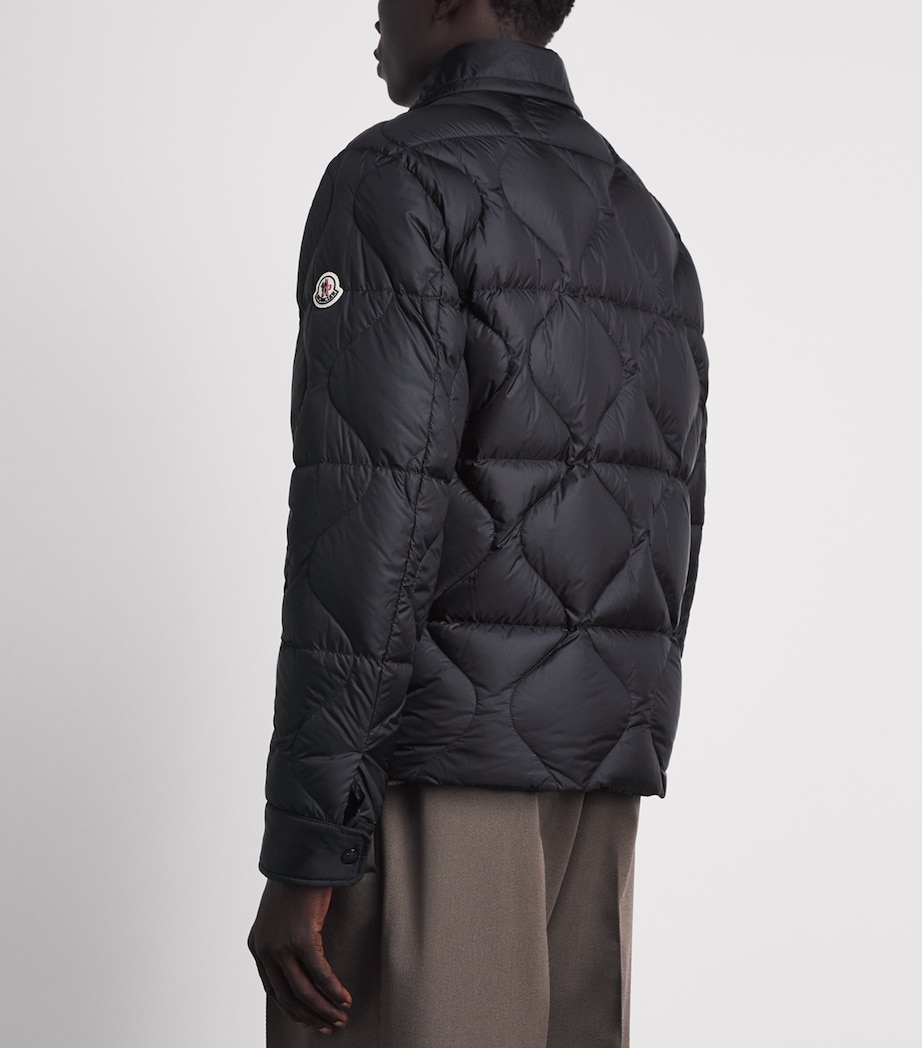 Moncler Mens Down Ashmere Quilted Jacket Image 4