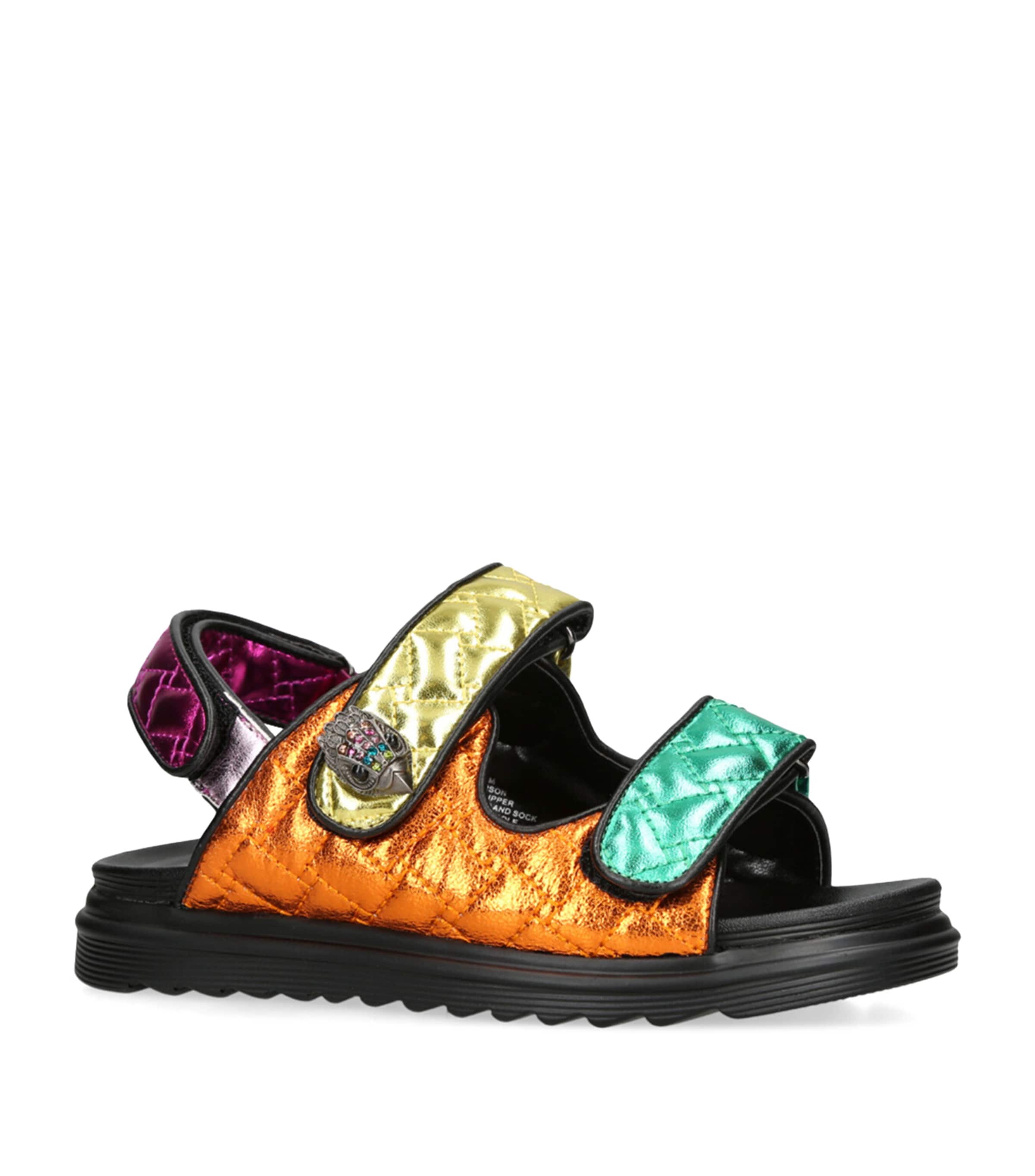 Kurt Geiger Leather Mini Orson Sandals