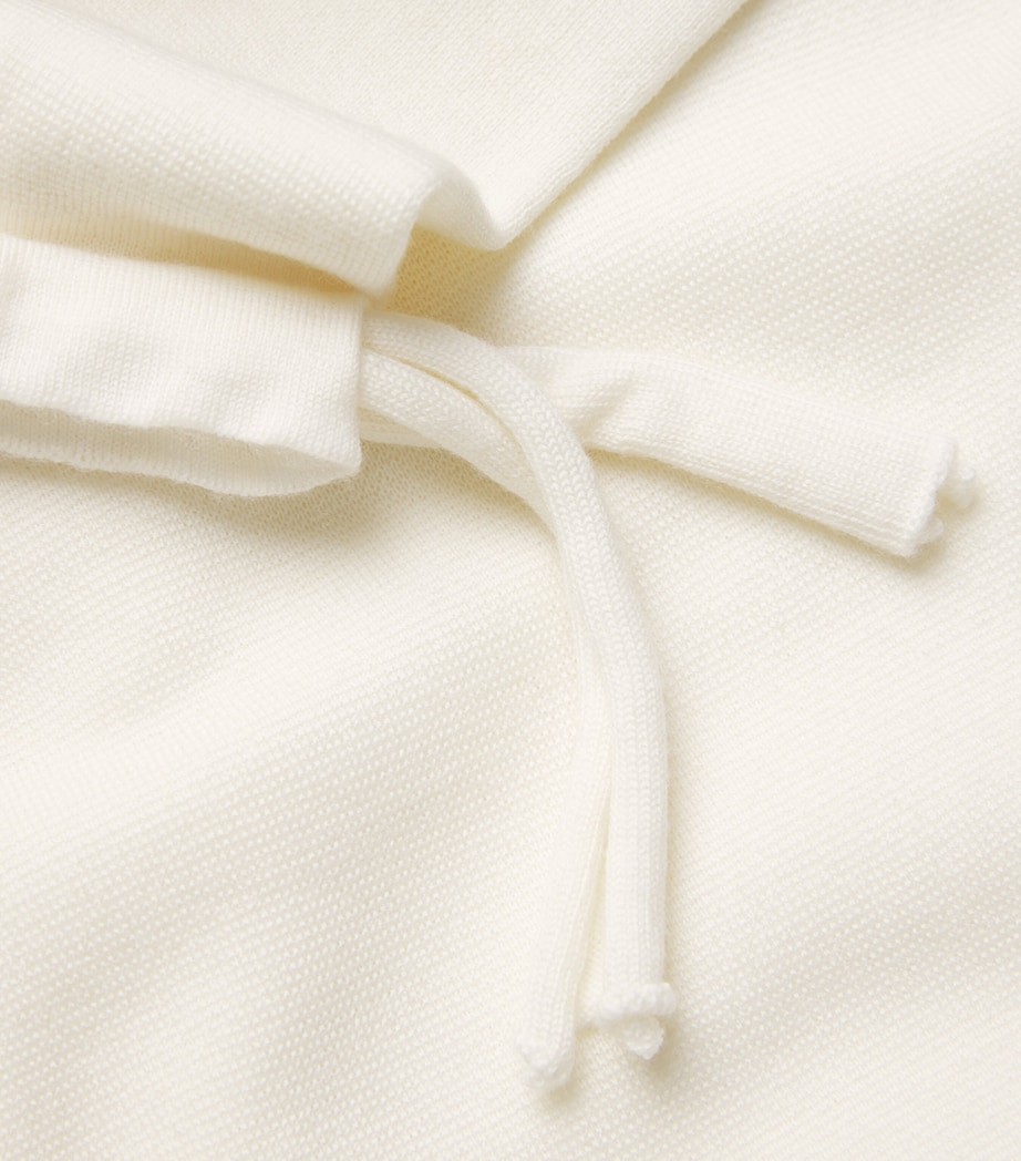 Knitted Wide-Leg Trousers WHITE Image 5