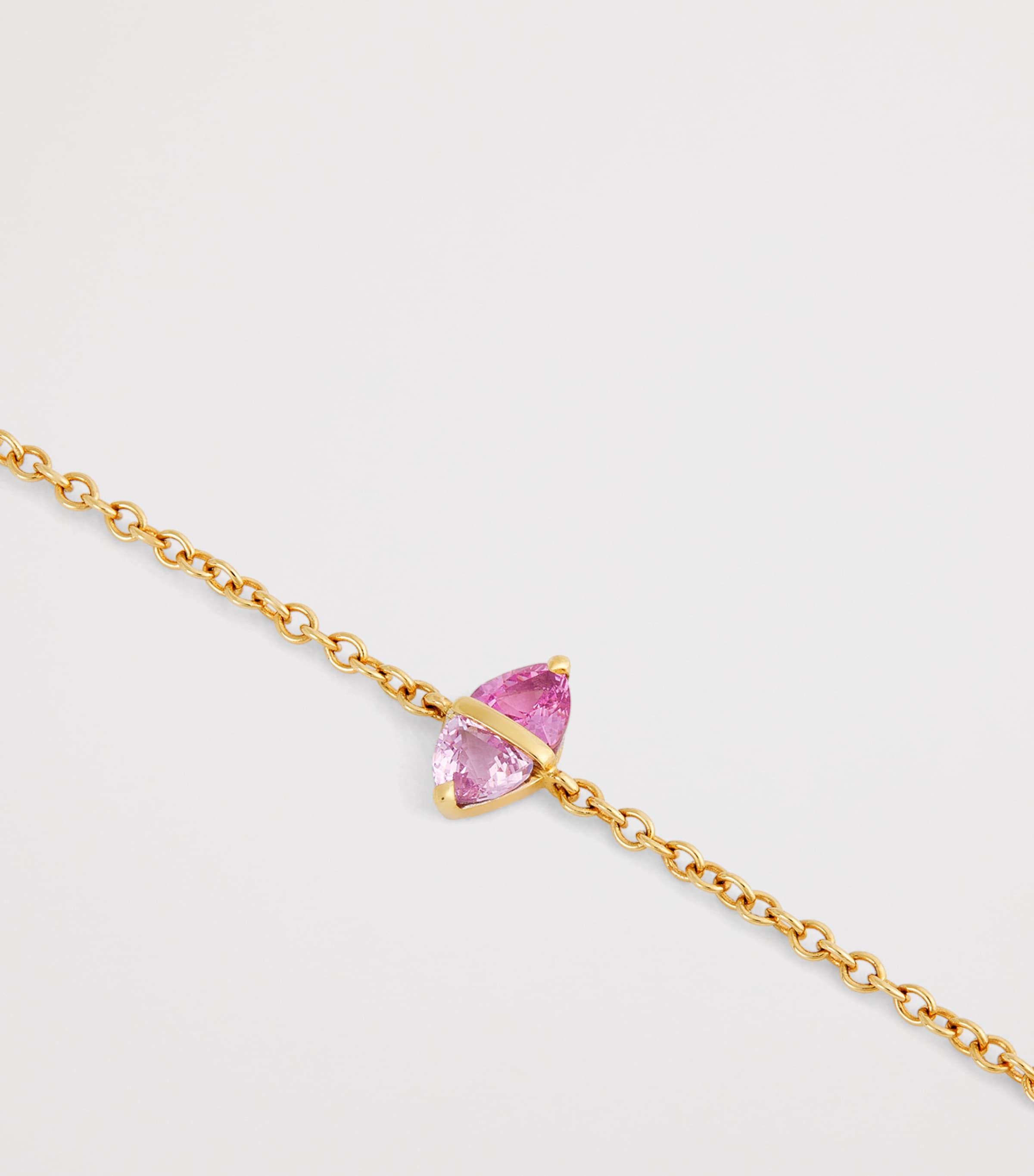 Yellow Gold and Sapphire Tilly Bracelet YELLOW GOLD Image 3