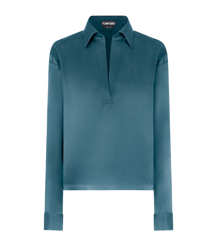 TOM FORD Womens Silk Pyjama Shirt Gdv Image 1