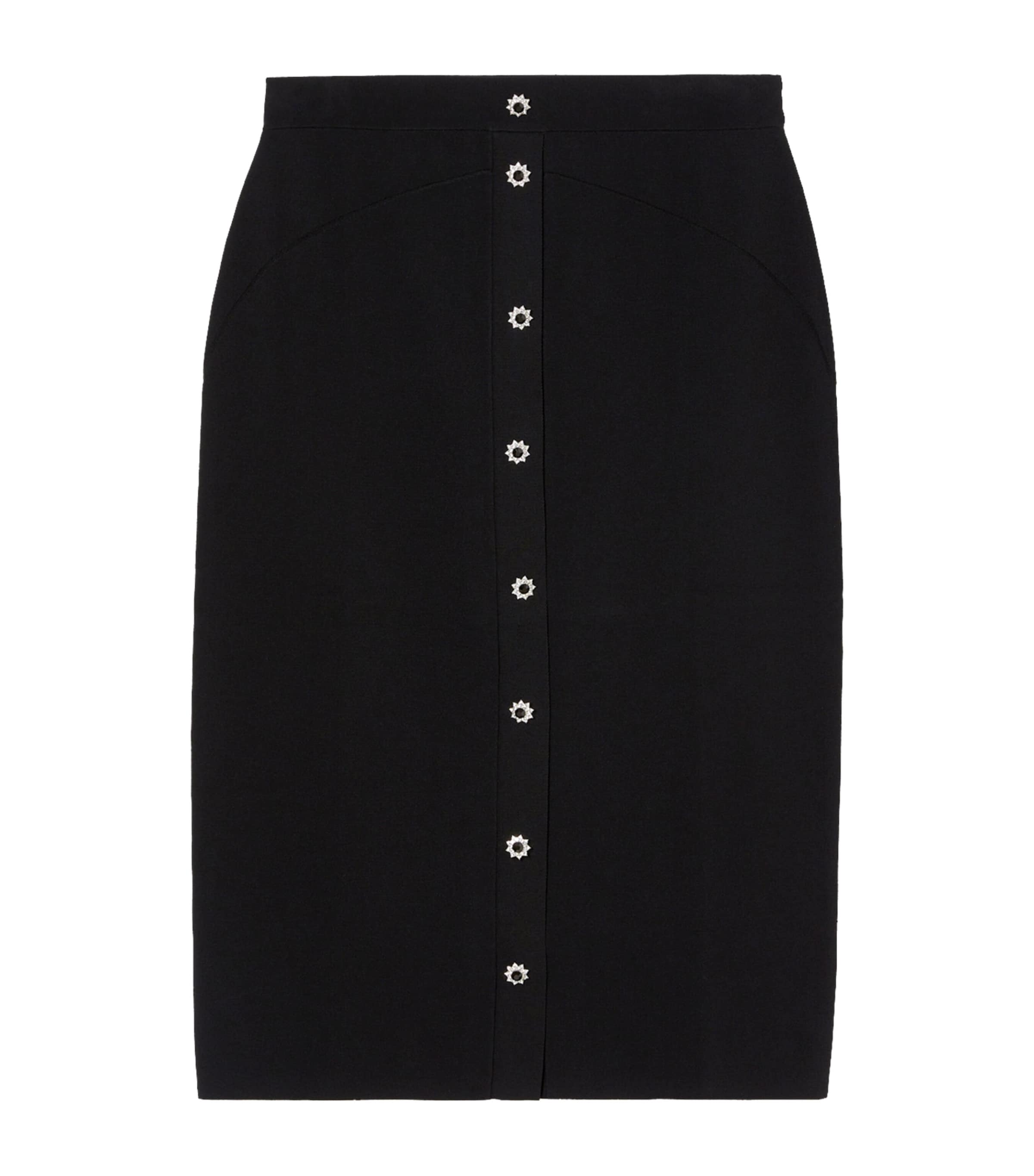 MARINA RINALDI KNITTED ZELANTE MIDI SKIRT
