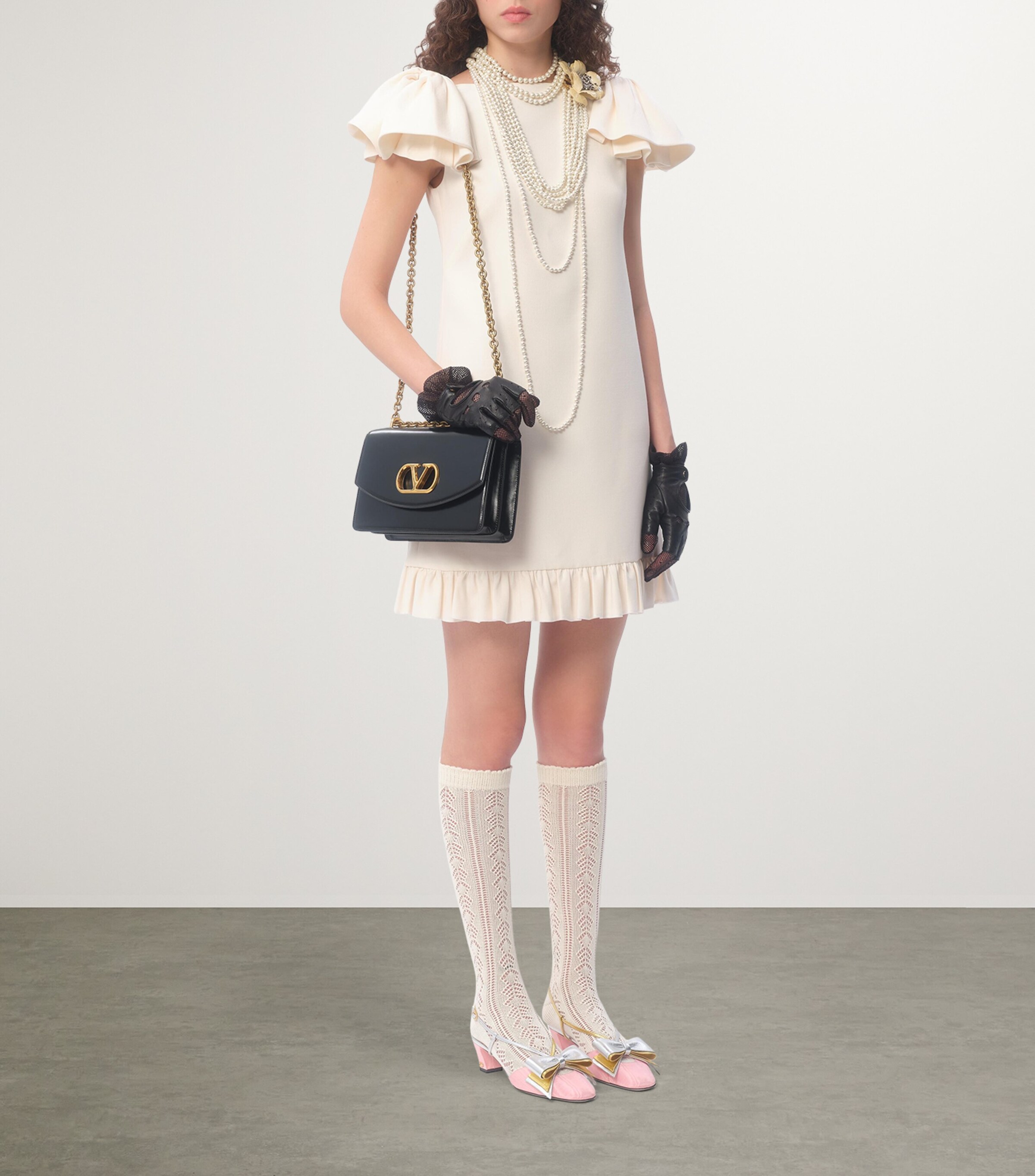 ヴァレンティノ Valentino Virgin Wool Mini Dress Valentino Virgin Wool Mini Dress | italist
