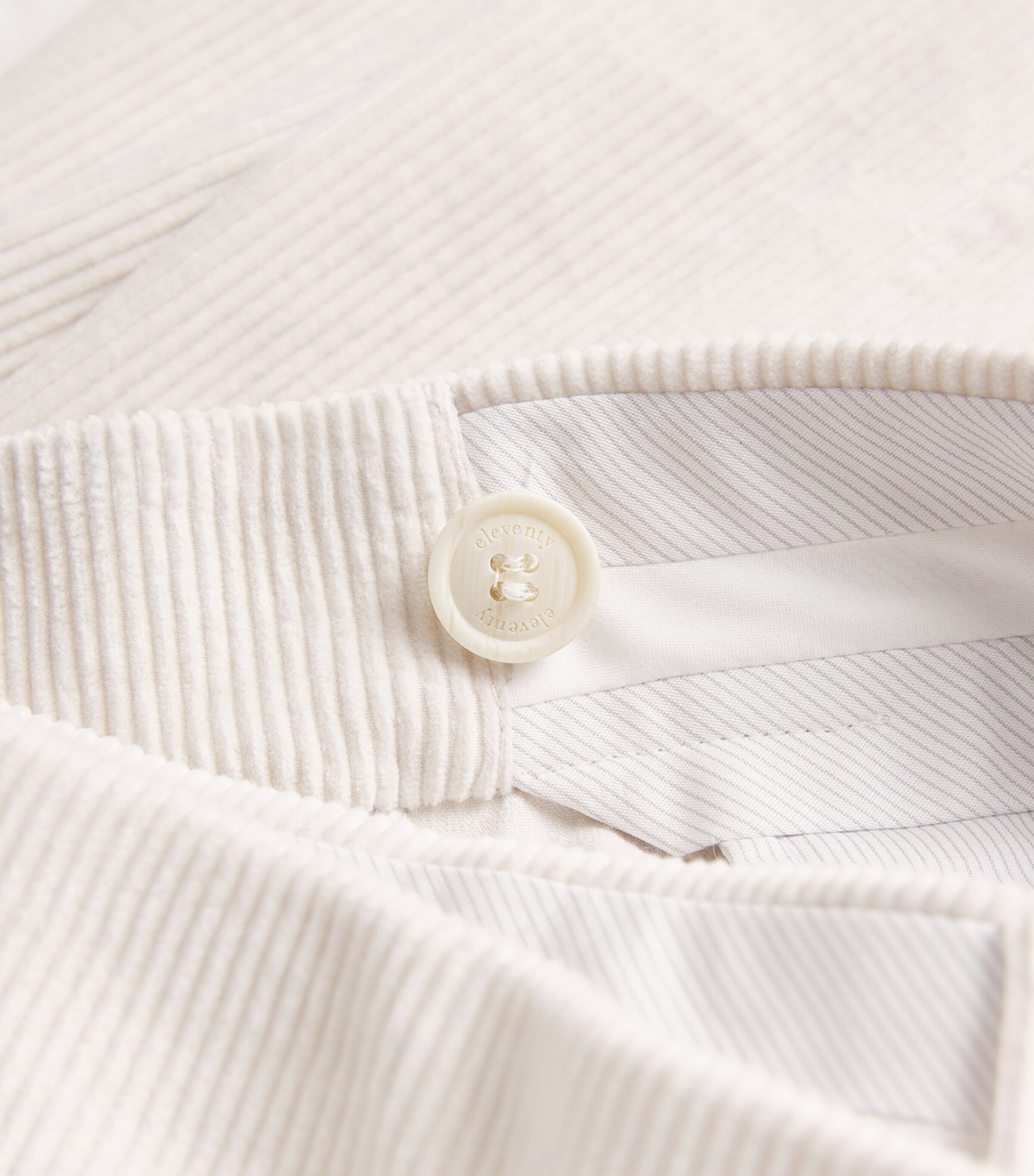 Cotton-Blend Corduroy Trousers  PANNA Image 5