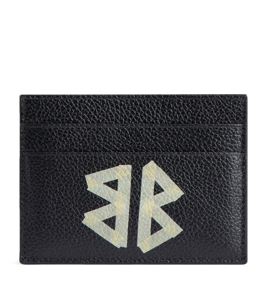 Leather Tape Logo Card Holder 1000 Image 1