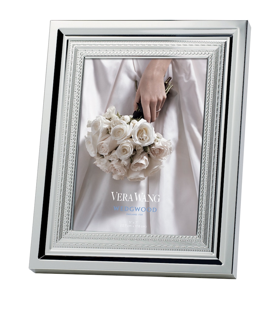 With Love Silver Photo Frame (5" x 7") SILVER Image 1