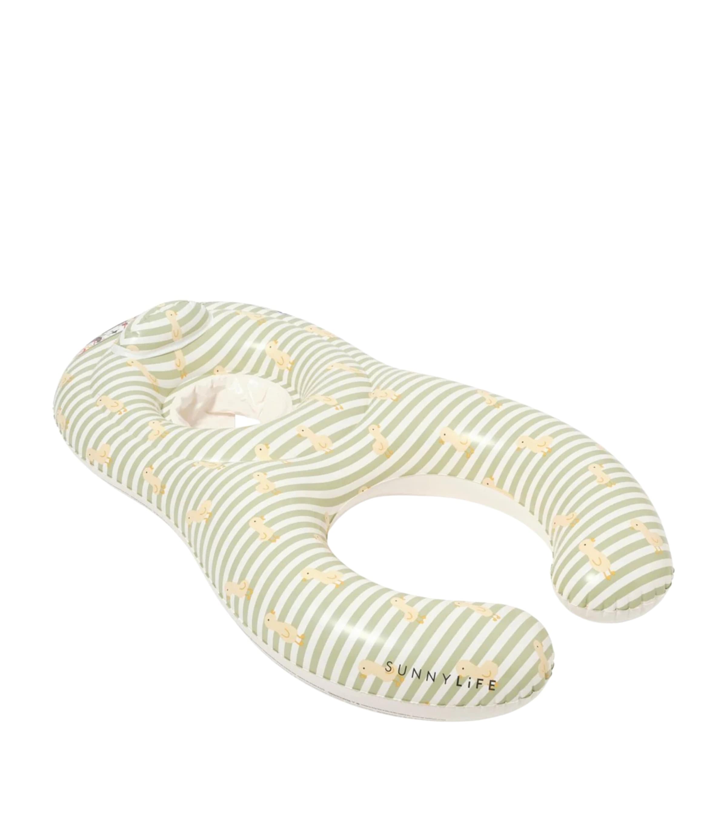 Sunnylife Kids Dex the Duck Float Together Baby Seat (1-2 Years) Duck Image 1