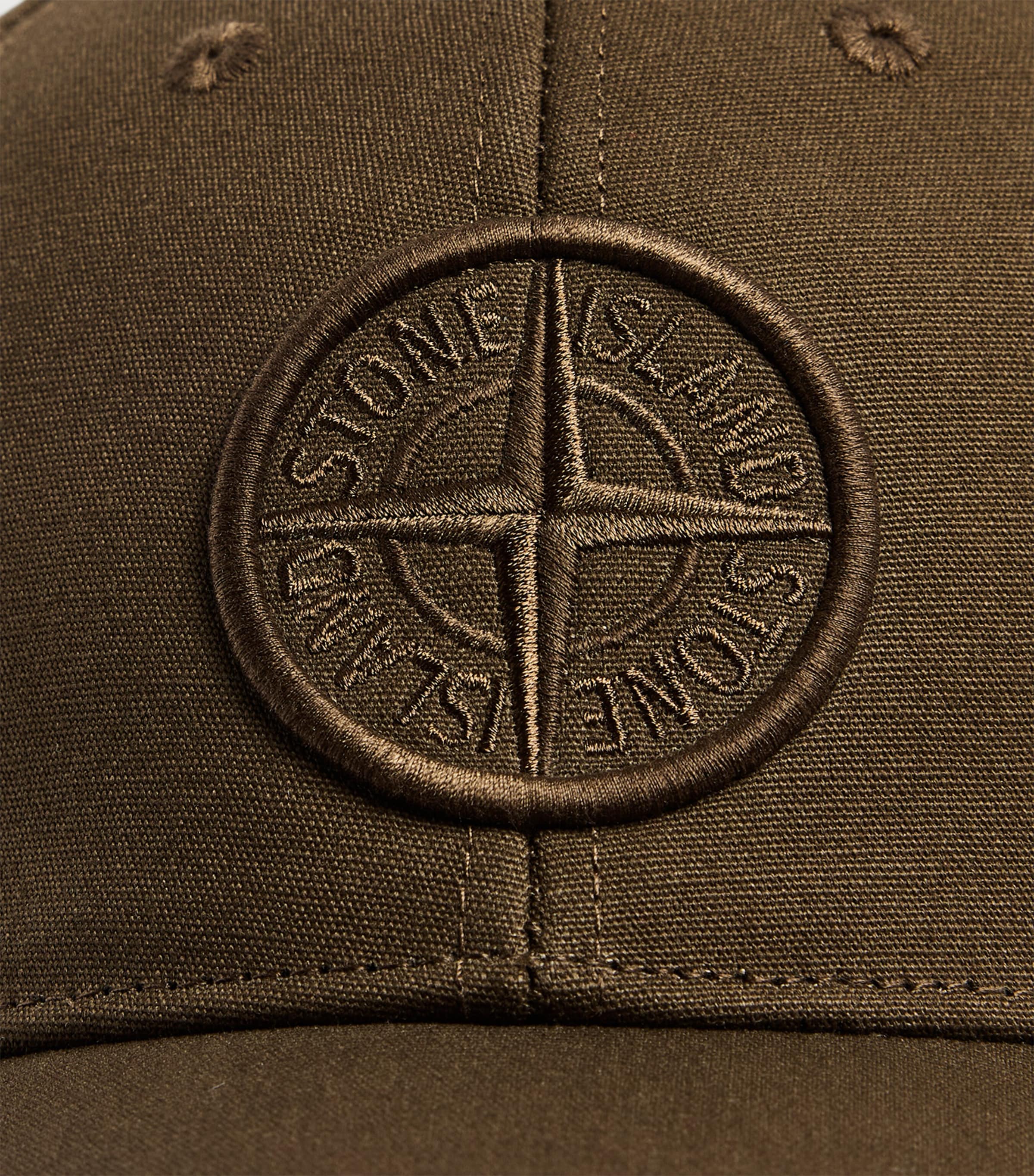 Stone Island Cotton Ghost Baseball Cap Image 4