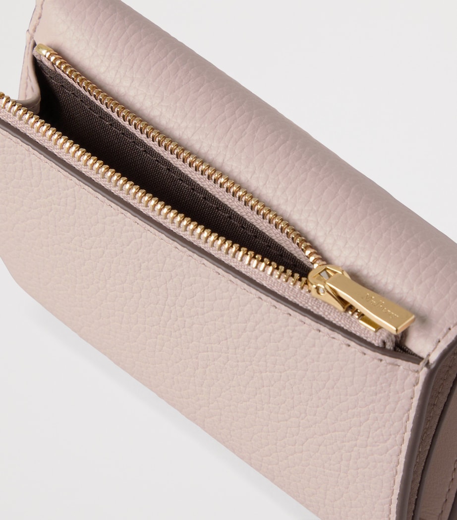 Leather Folded Wallet BLOSSOM PINK Image 2