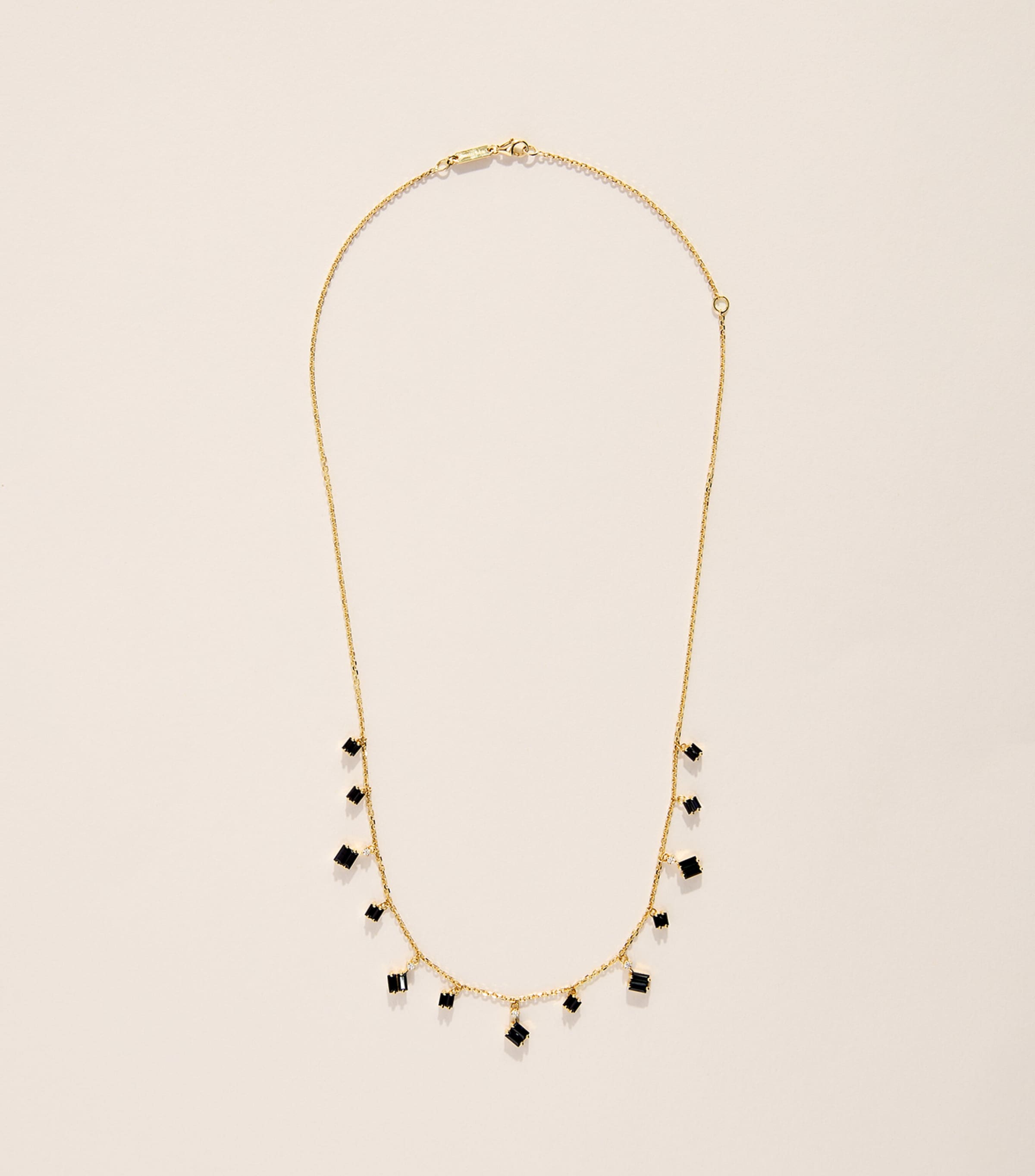Suzanne Kalan Yellow Gold, Diamond and Sapphire Bold Cascade Necklace Yg/bs Image 3
