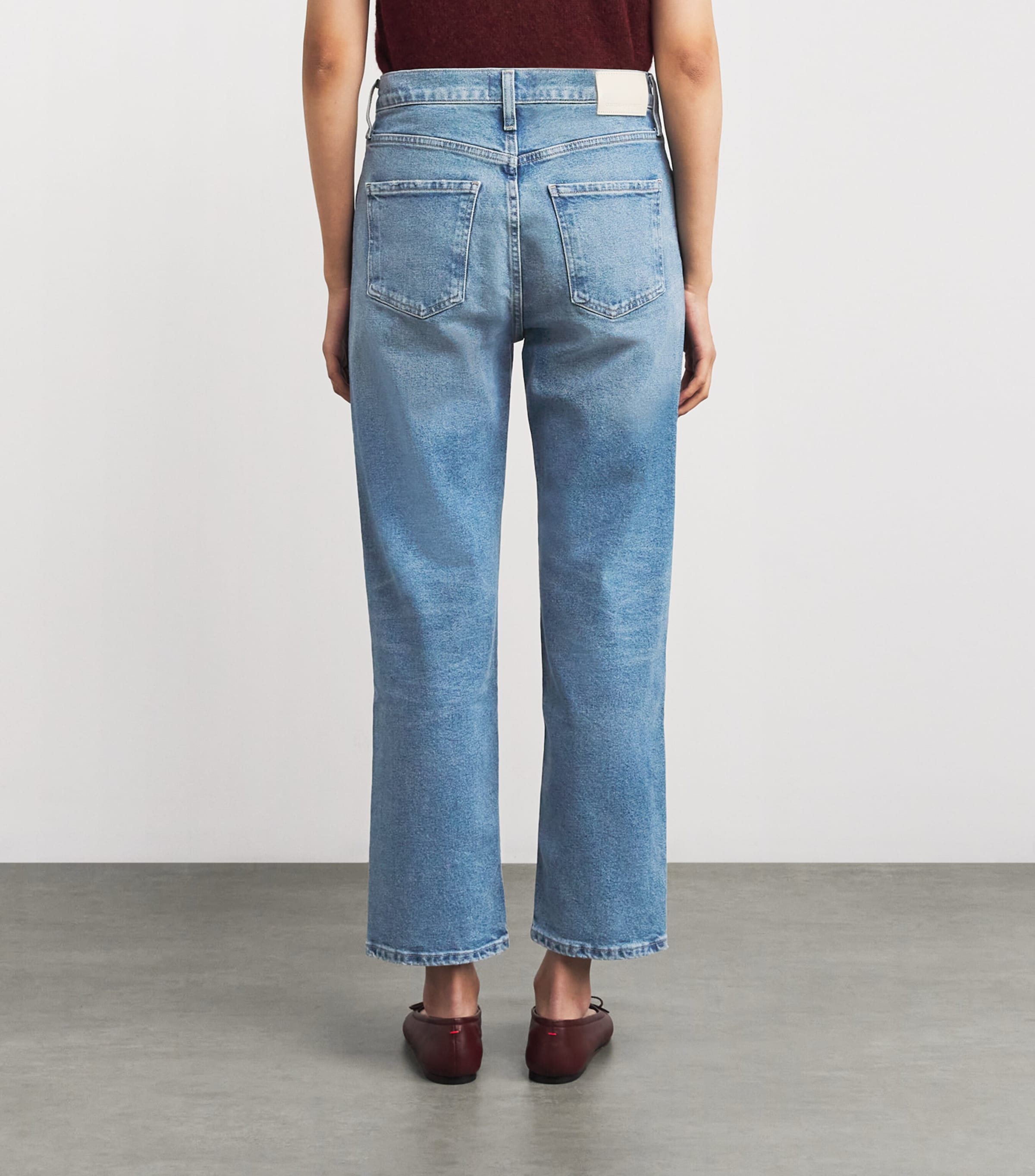 High-Waist Delfina Straight Jeans ELSINORE Image 4