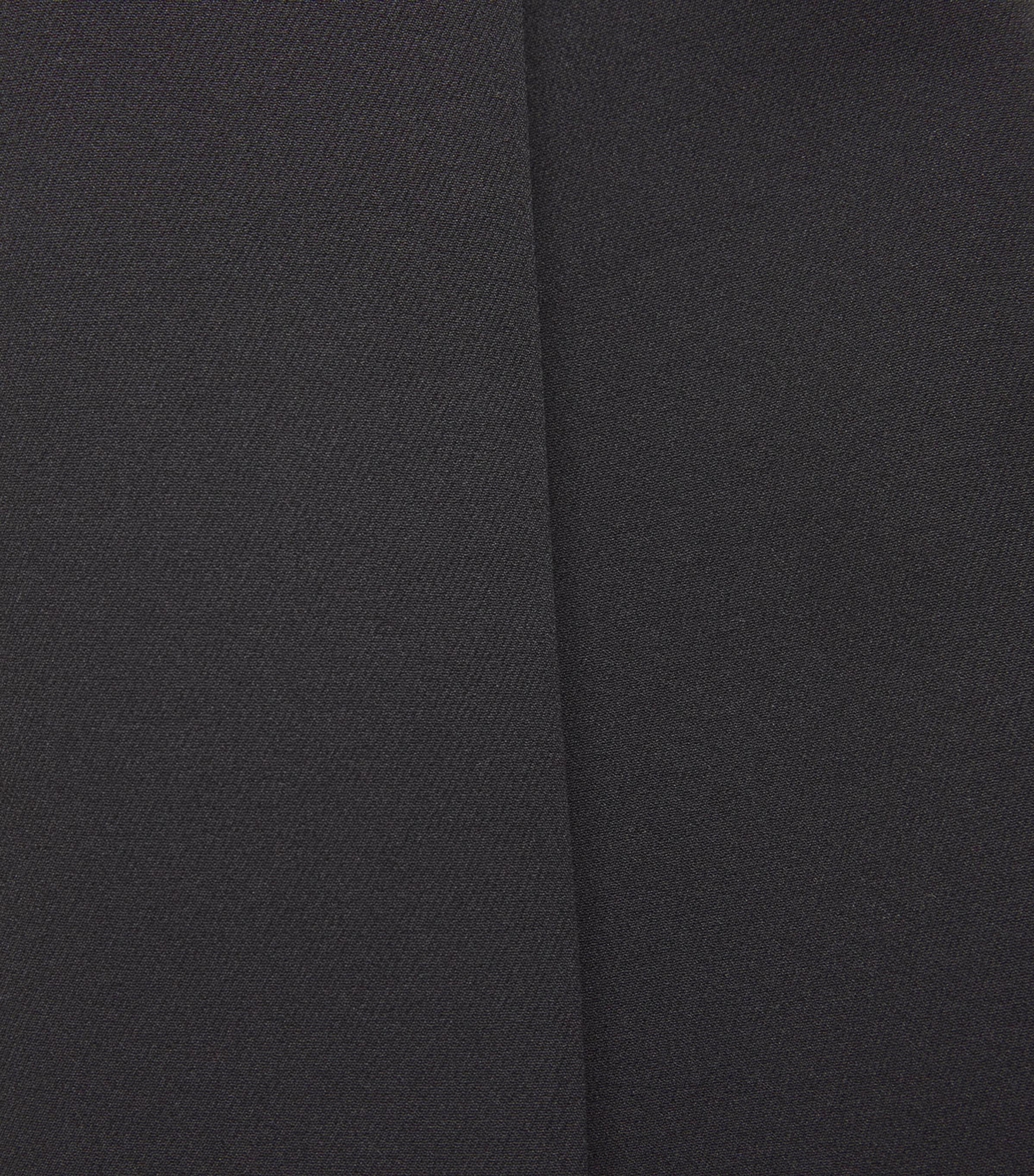 Belt-Detail Cropped Trousers BLACK Image 5