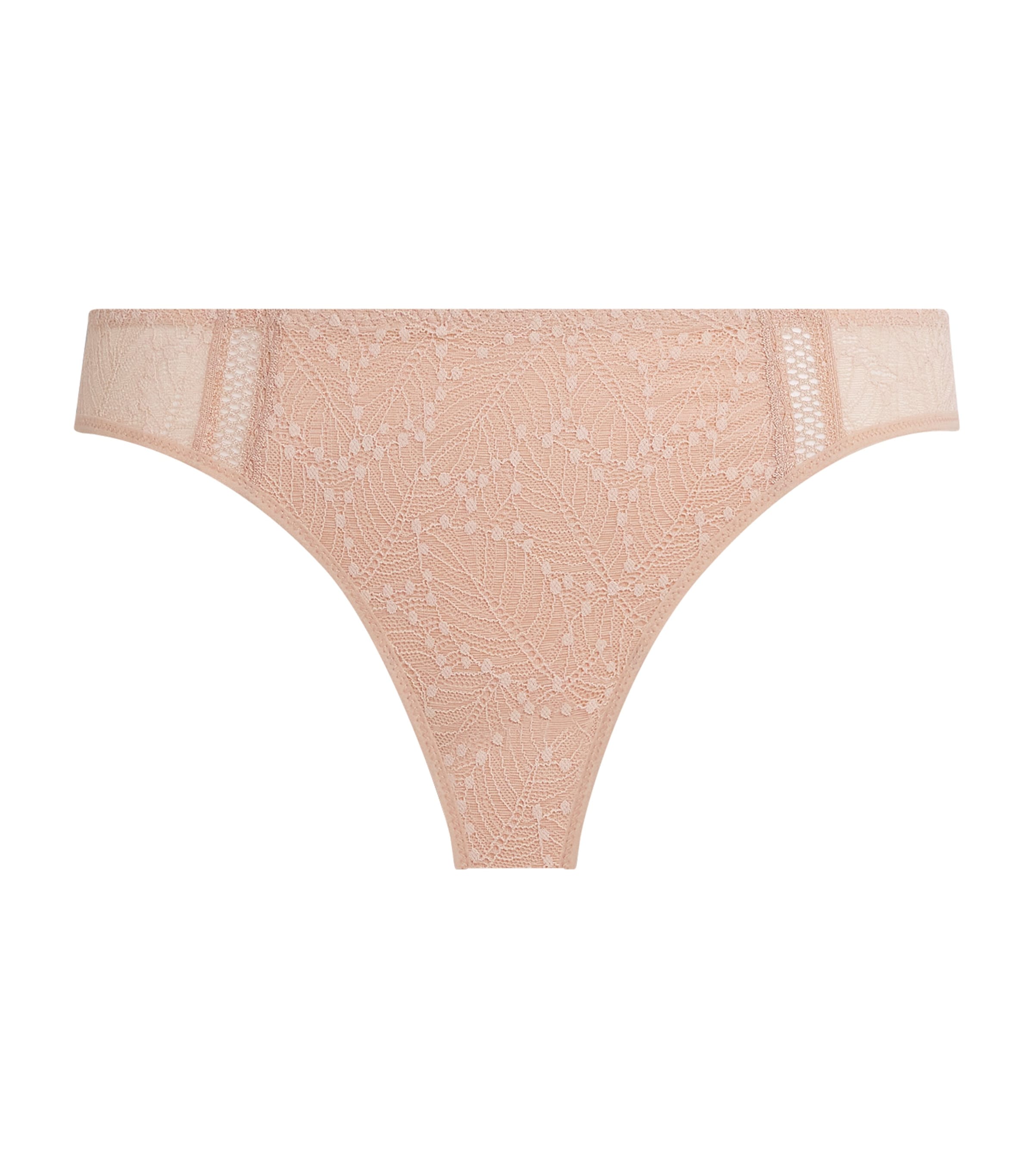 Simone Perele Womens Lace Comète Briefs Rose Sand Image 1