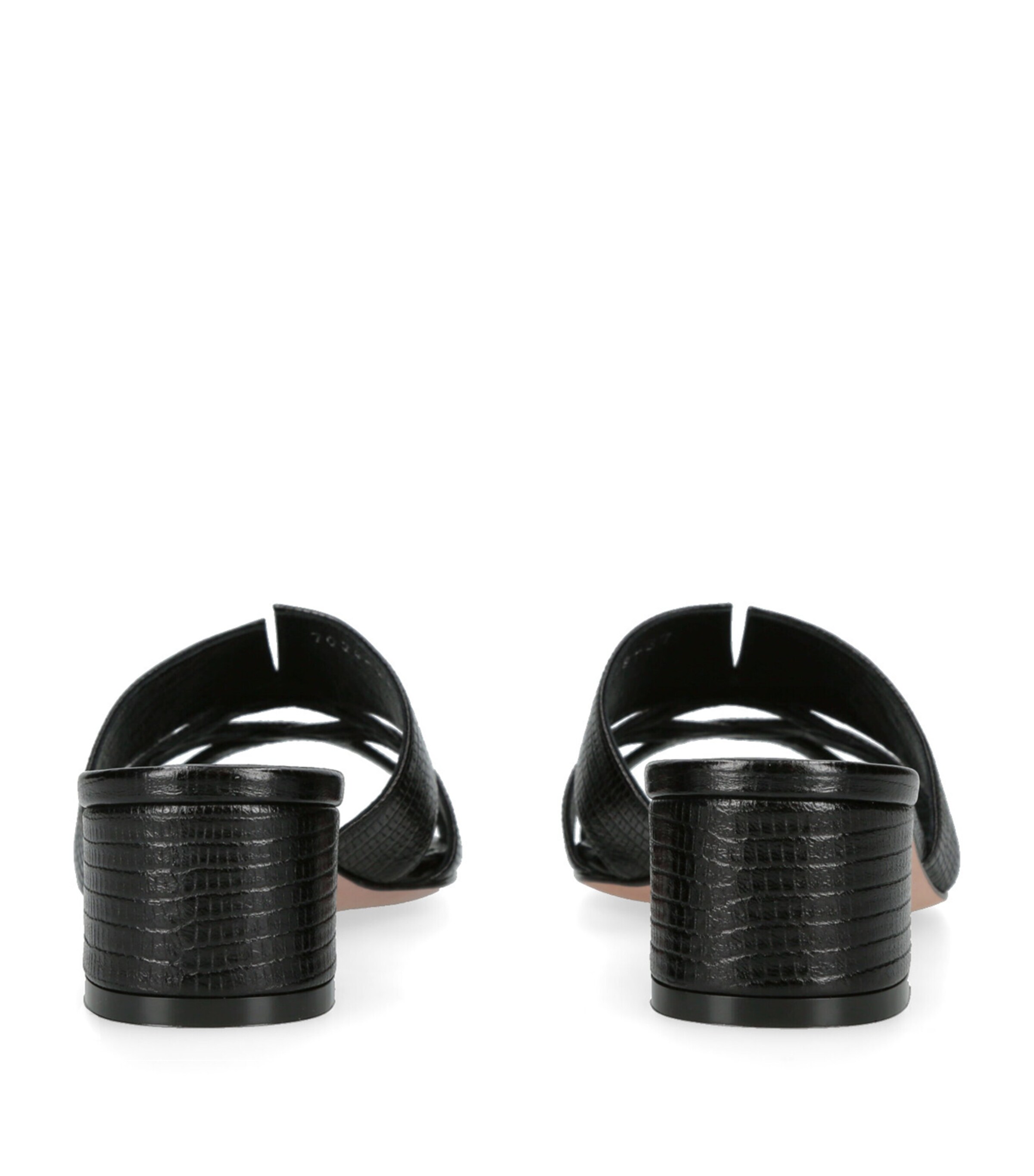 Montreaux Heeled Mules 35 BLACK Image 2