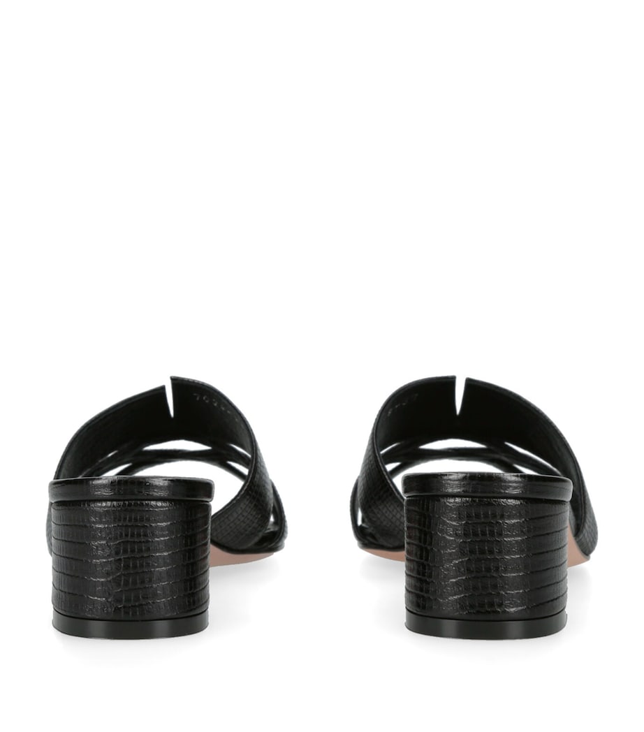 Montreaux Heeled Mules 35 BLACK Image 2