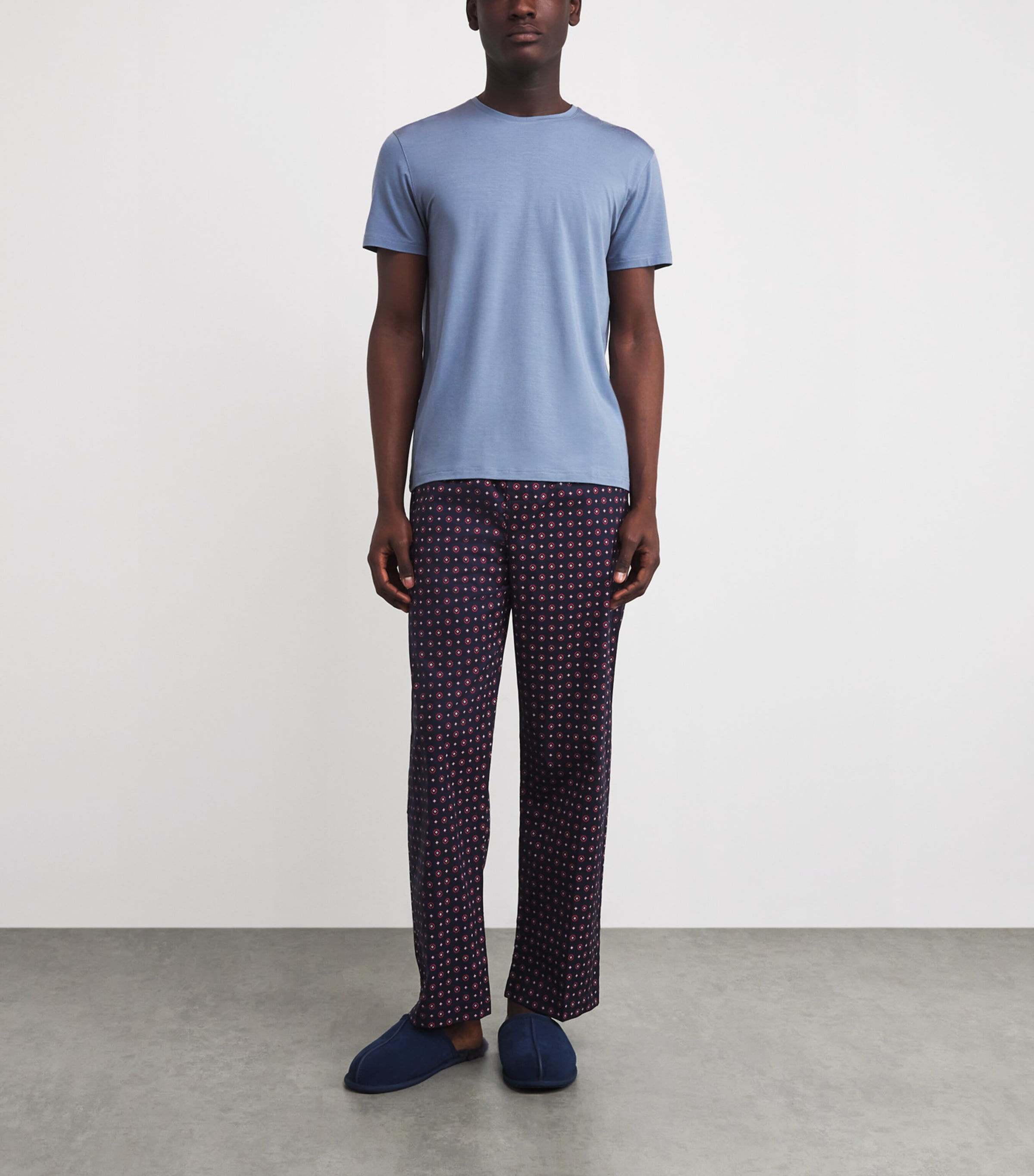 Cotton Nelson Lounge Trousers 107NAV Image 2