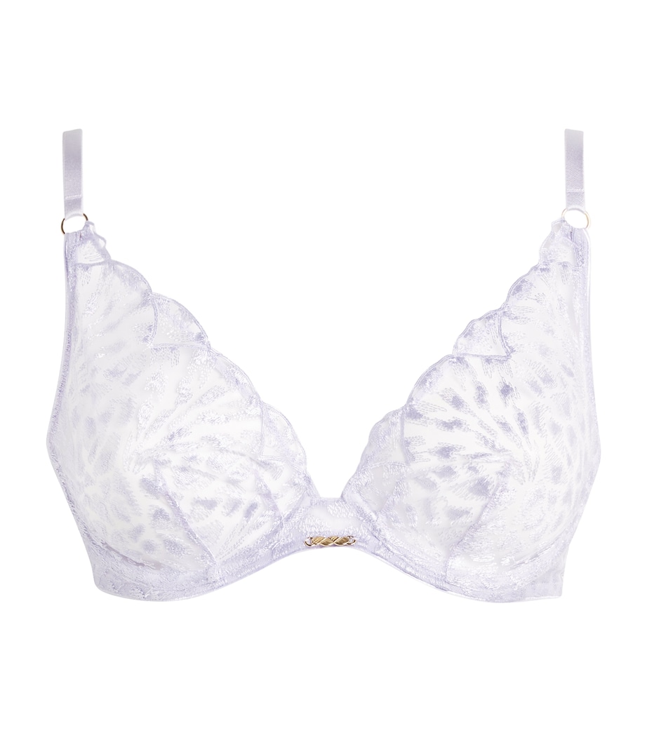 Aubade Womens Crazy in Love Triangle Bra Wisteria Image 1