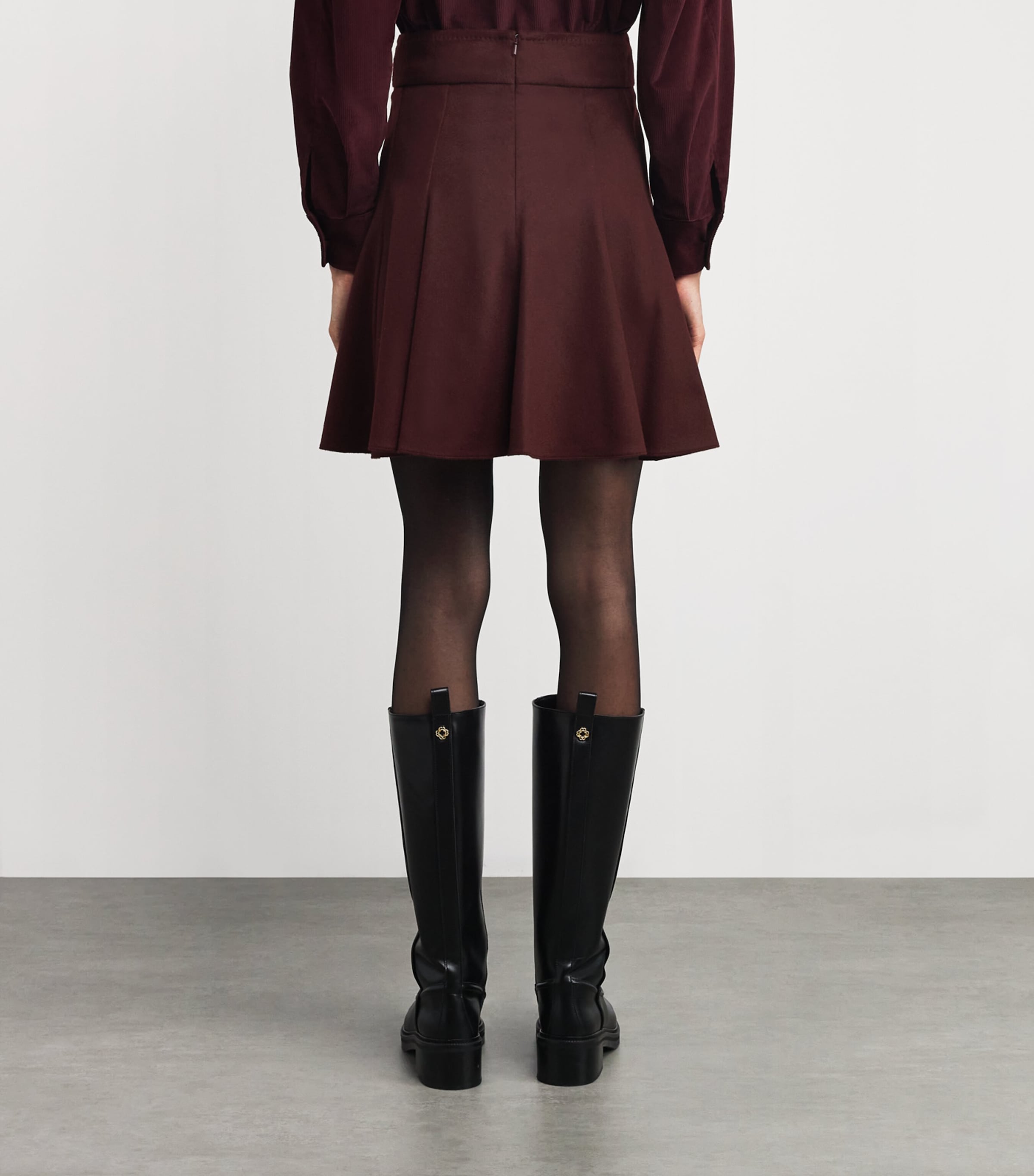 Max Mara Red Camel Wool Mini Skirt | Harrods US Max Mara Red Camel Wool Mini Skirt | Harrods US