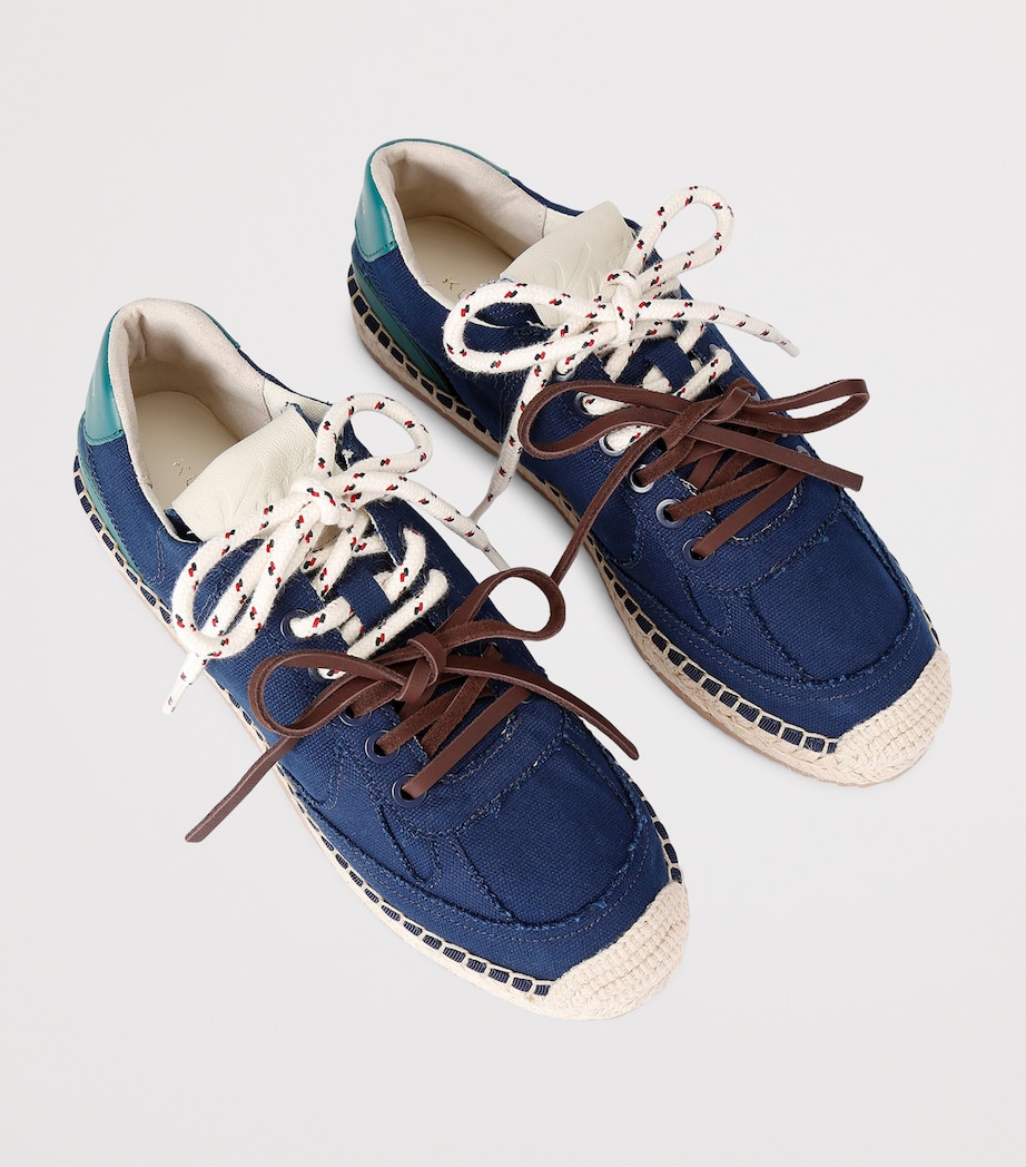 Kurt Geiger London Kurt Espadrille Sneakers Navy Image 4