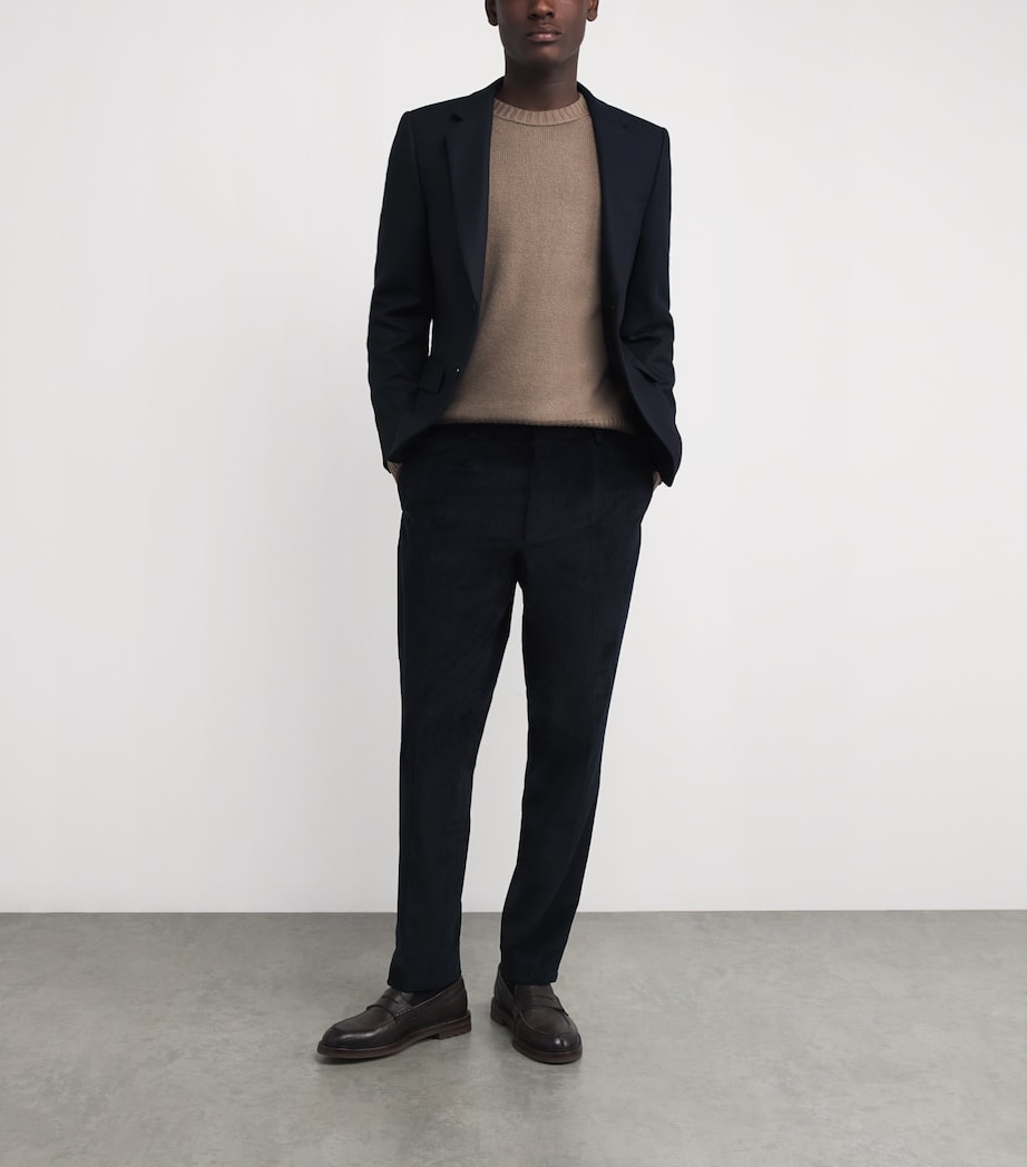 Virgin Wool Blazer NAVY BLUE Image 2