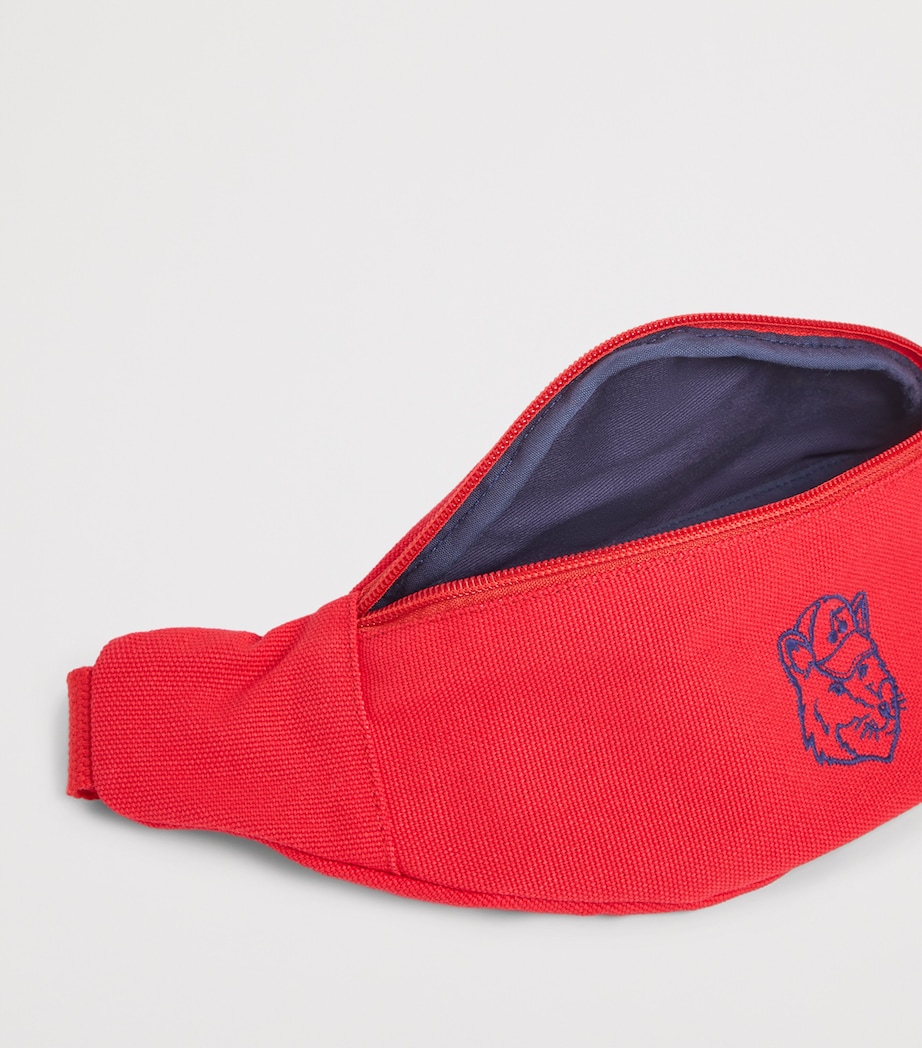 Bonpoint Cotton Embroidered Bag Japan Red Image 3