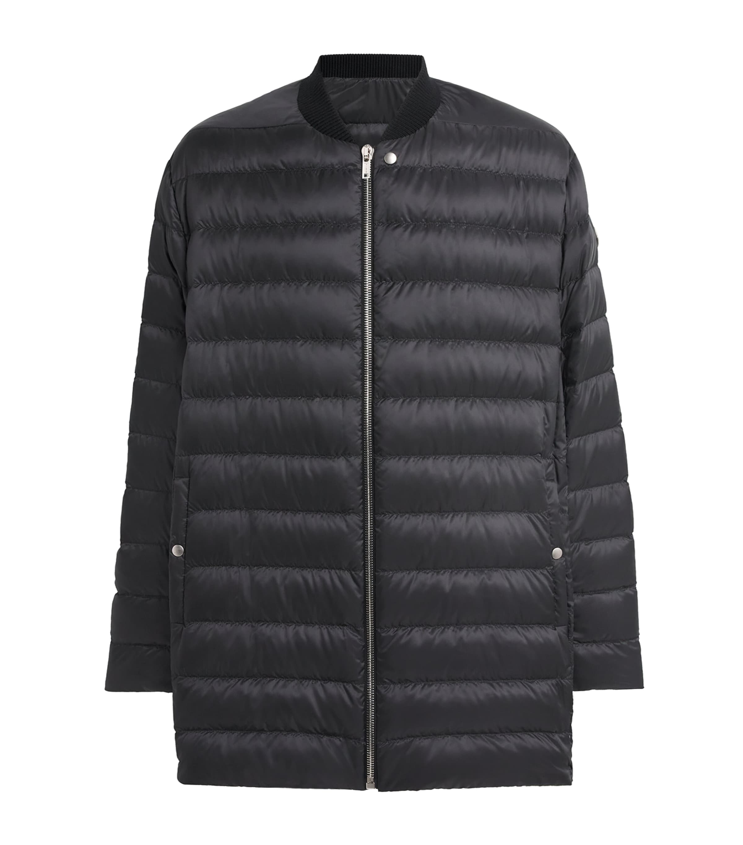 x Moncler Down Padded Flight Jacket 999 - BLACK Image 1