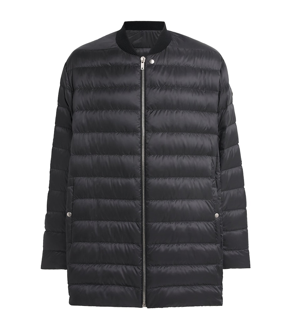 x Moncler Down Padded Flight Jacket 999 - BLACK Image 1