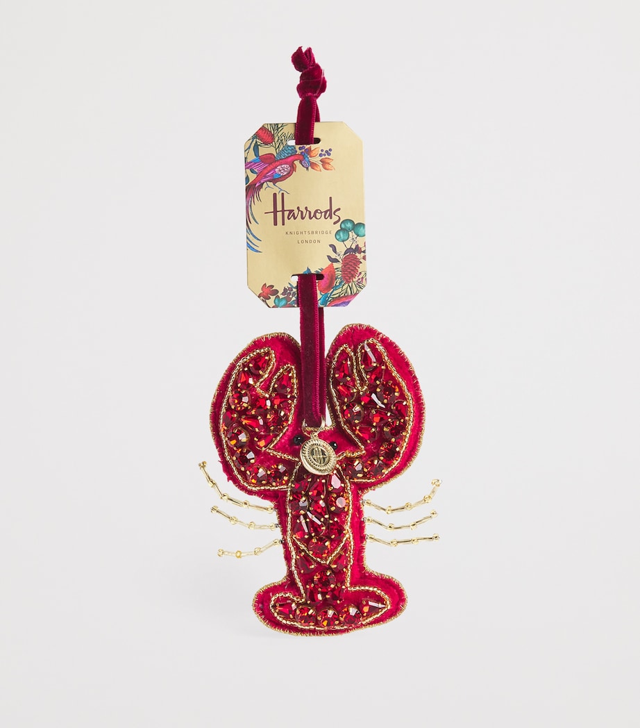 Jewelled Lobster Tree Decoration MULTI Image 1