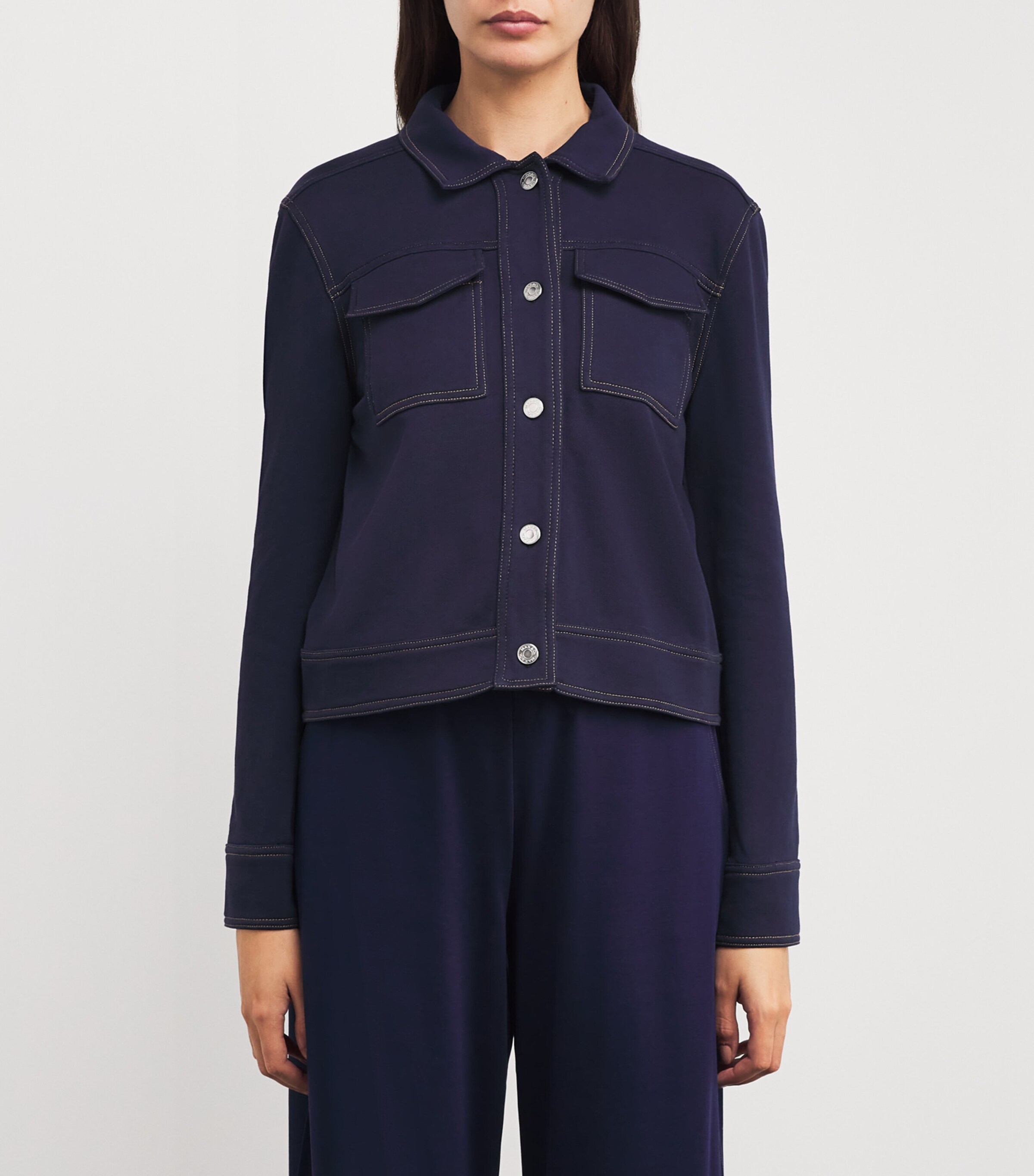 Jersey Jacket MIDNIGHTBLUE Image 3