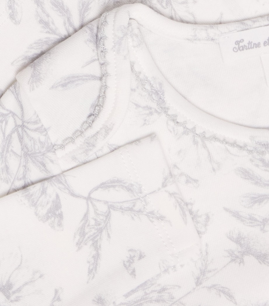 Printed Top and Leggings Set (Newborn-2 Years) 21GRIS CLAIR Image 4