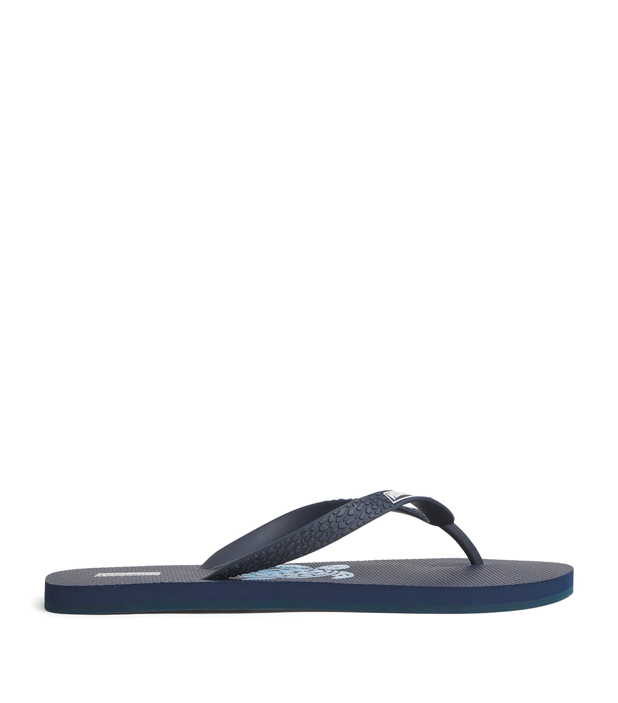 Vilebrequin Turtle Flip Flops Topaze Bleue Image 1