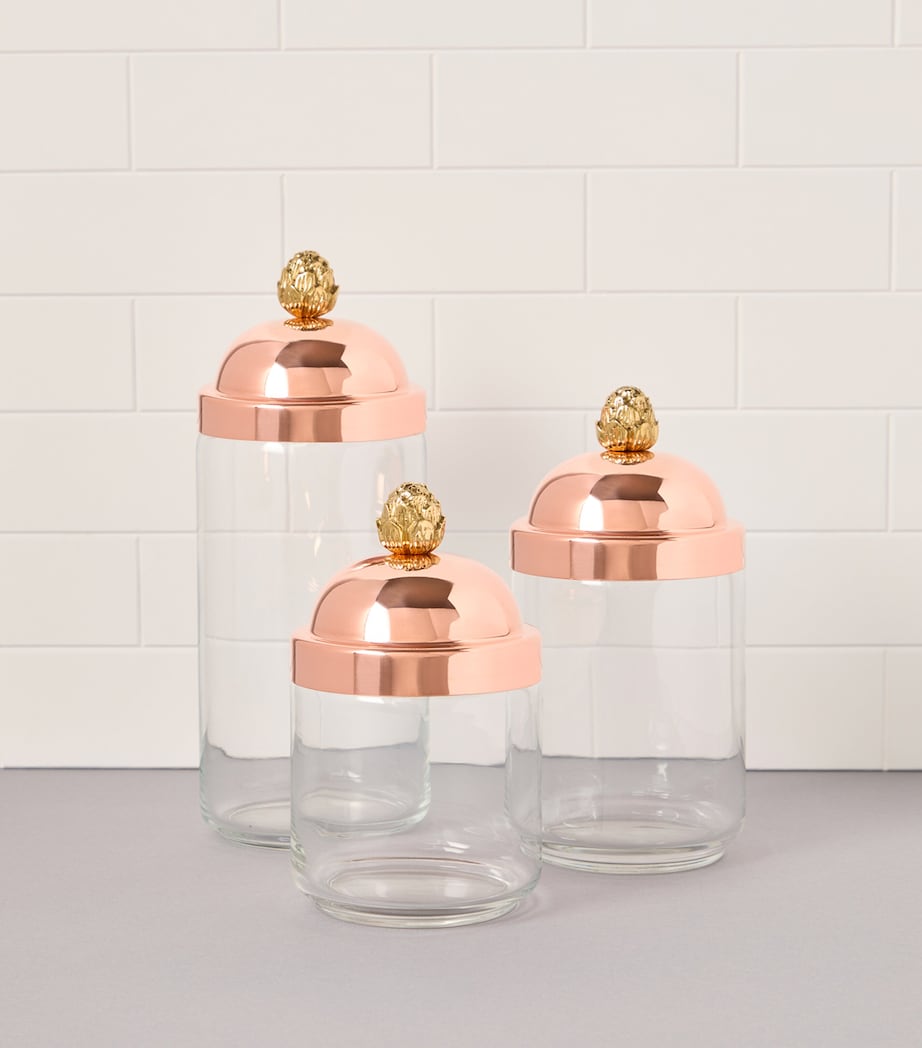 Ruffoni RUFF HISTORIA KITCHEN JAR 3 PCS SET Copper Image 2