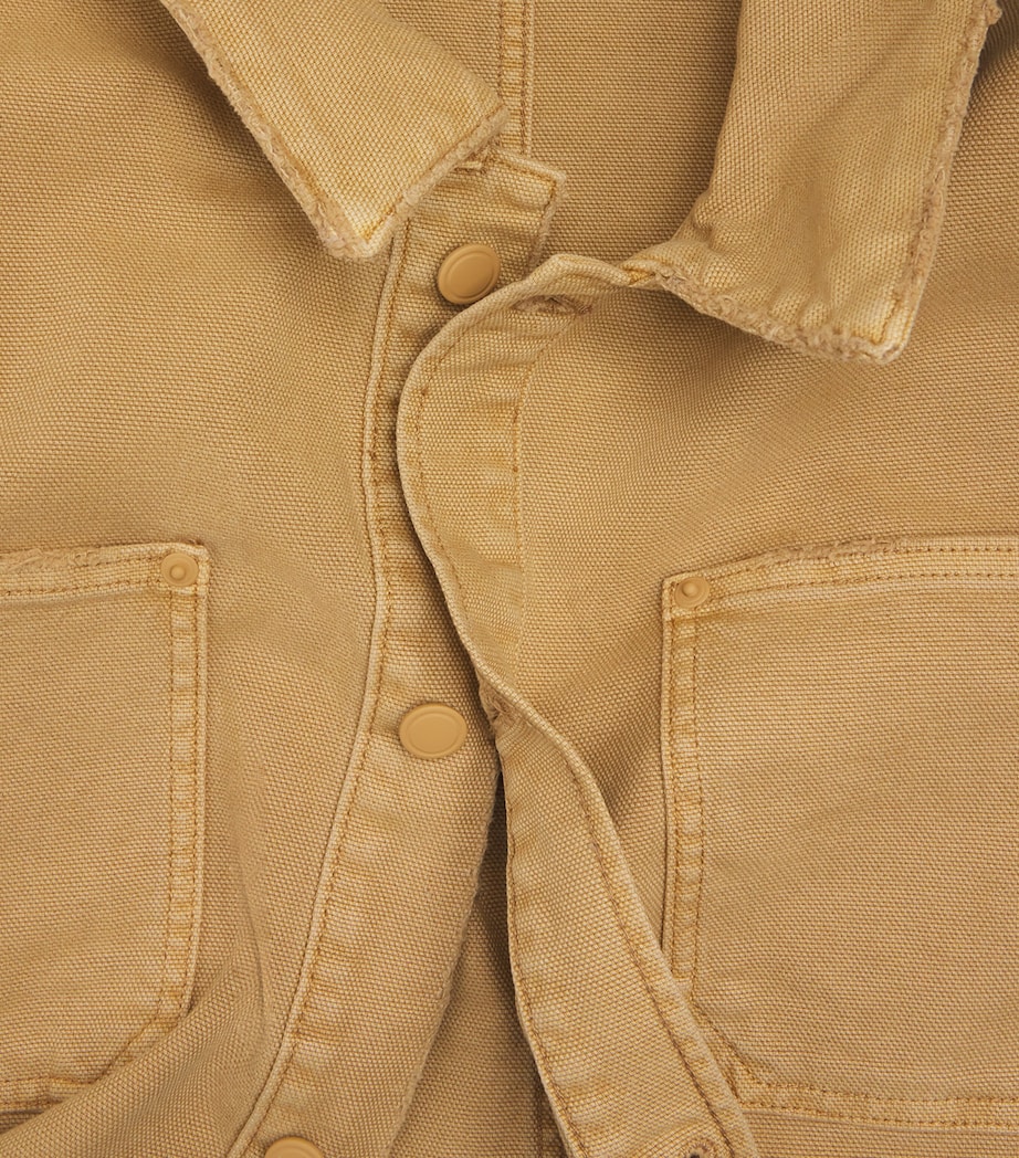Canvas Workwear Jacket 001 GOOD KHAKI Image 5
