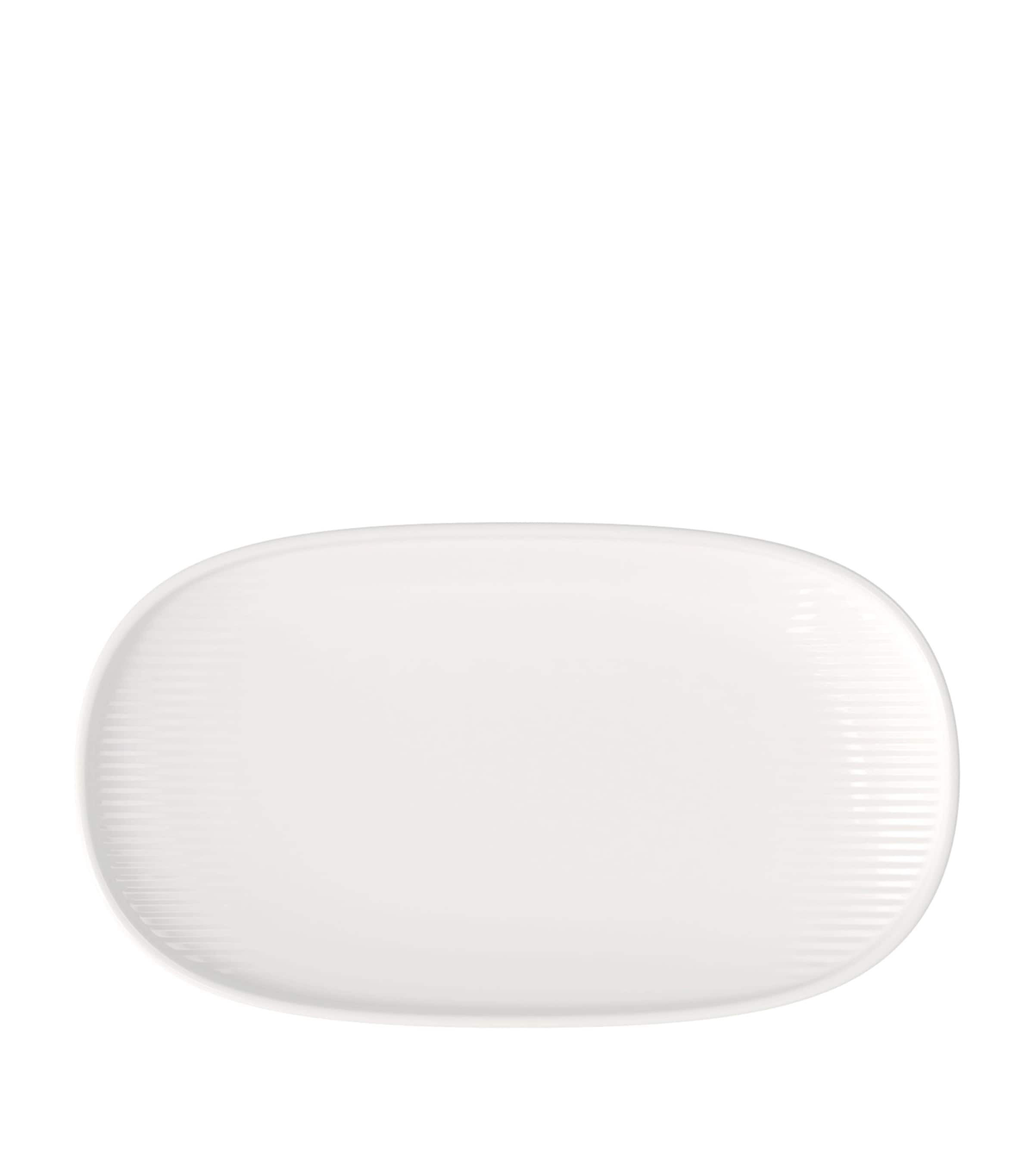 Villeroy & Boch Porcelain Afina Serving Plate In White