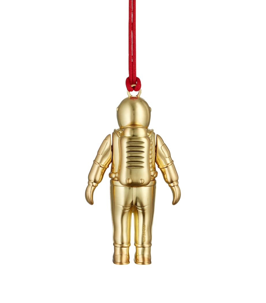 Spaceman Tree Ornament GOLD Image 1