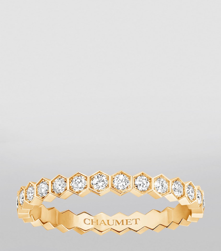 Yellow Gold and Diamond Bee de Chaumet Ring YELLOW GOLD Image 2