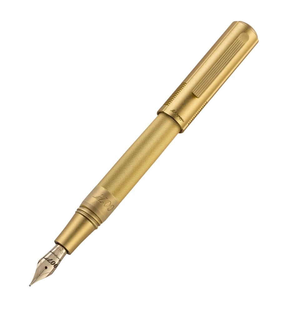 Goldfinger 007 Issue Medium Fountain Pen GOLD Image 1