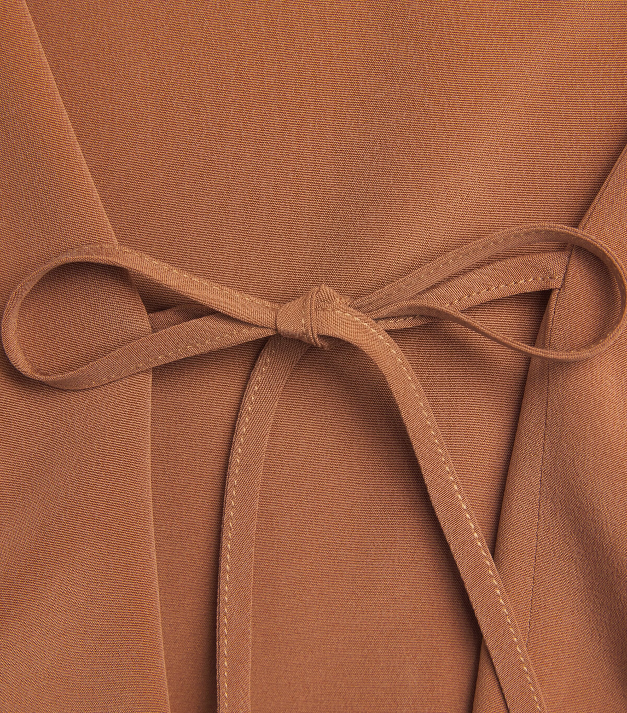 Yves Salomon Womens Silk Crepe Top Image 6
