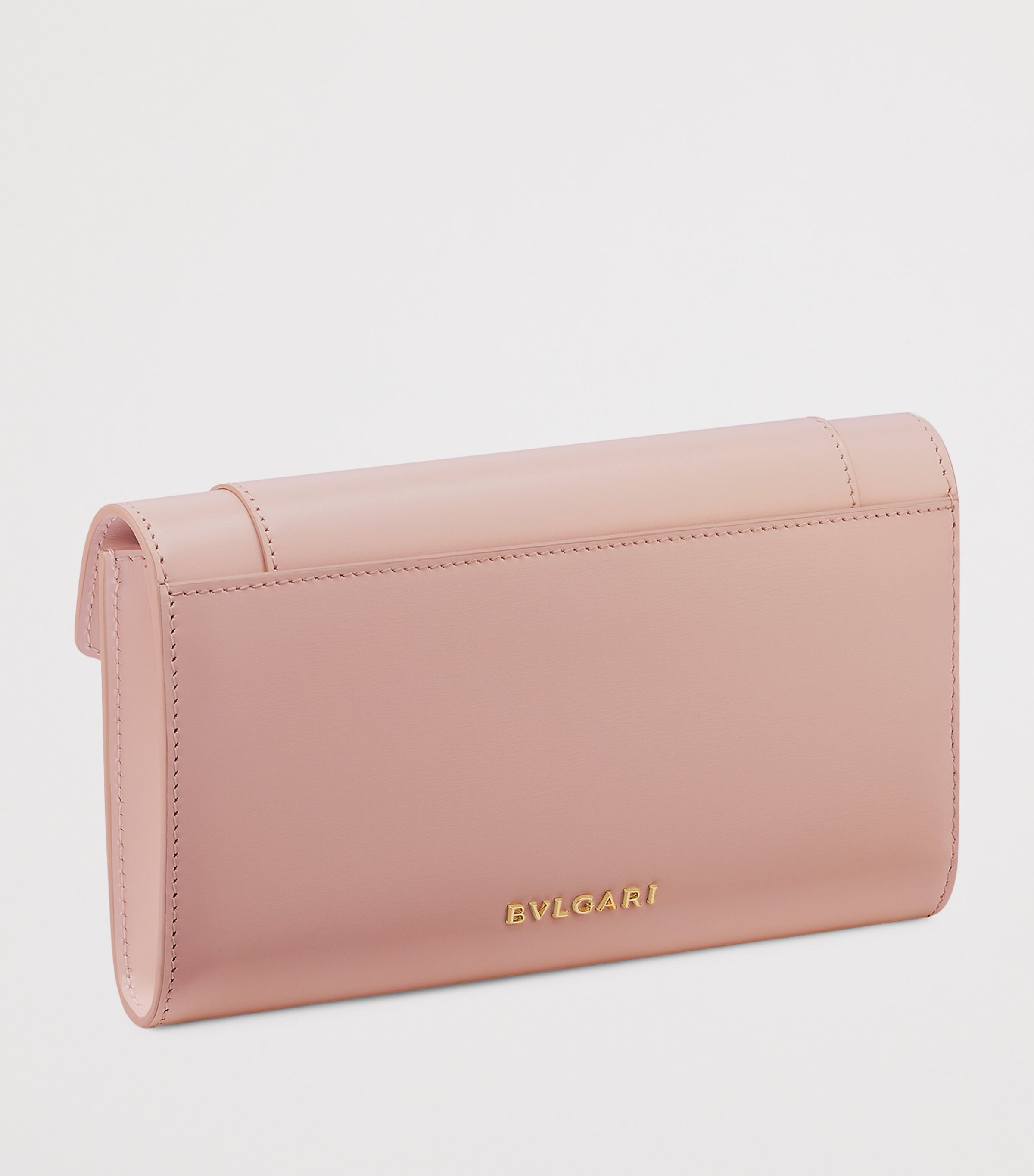 Leather Serpenti Forever Long Wallet PINK Image 2