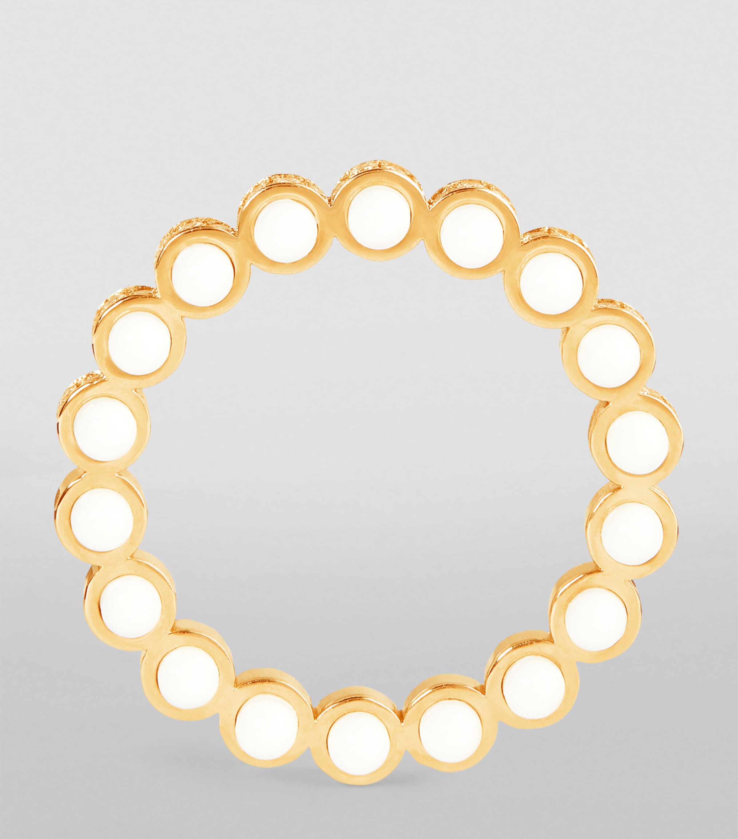 L'ATELIER NAWBAR Yellow Gold, Diamond and Enamel The Hydrogen Ring Yellow Gold Image 2