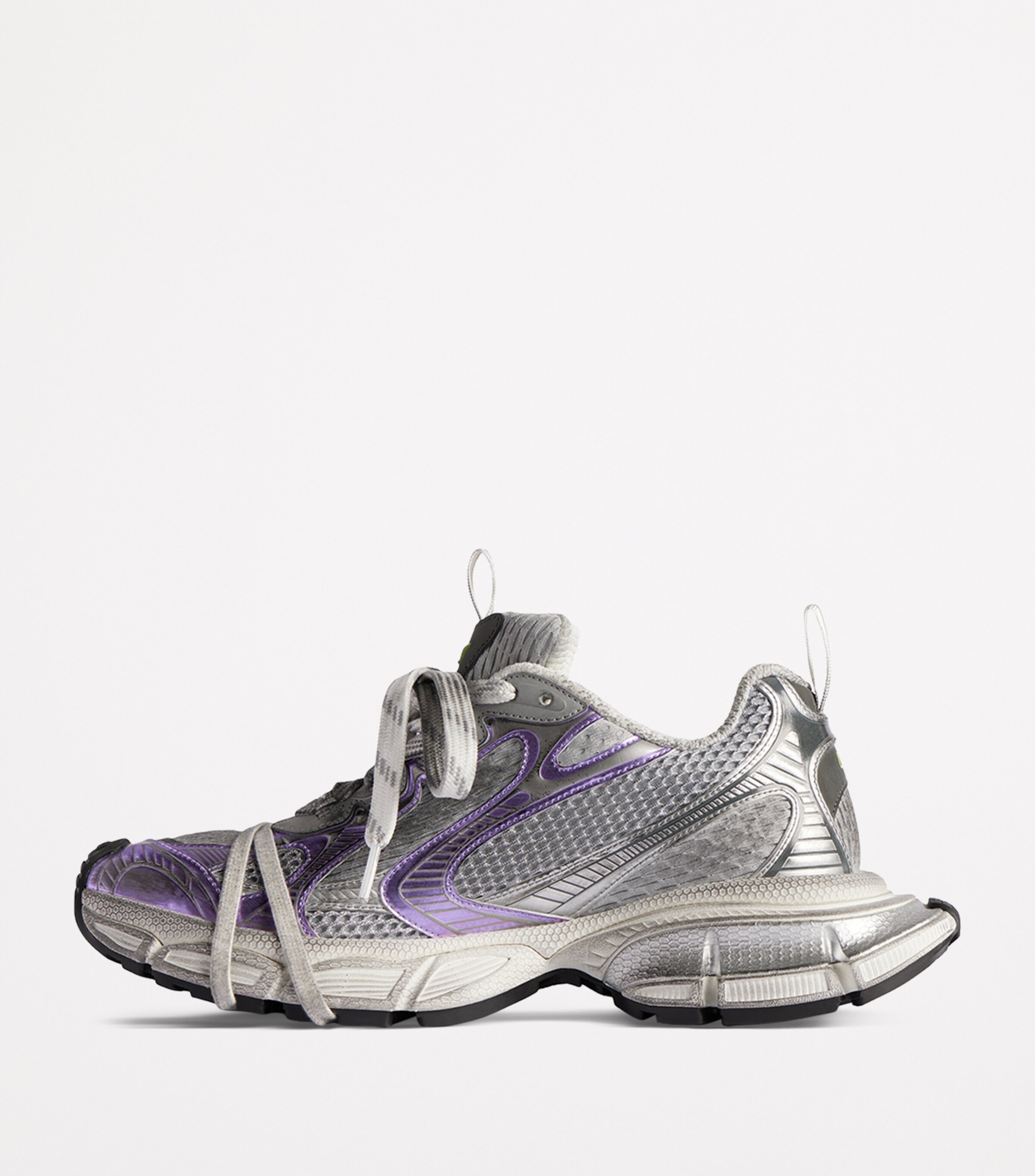 Balenciaga Metallic Mesh 3XL Sneakers Image 3