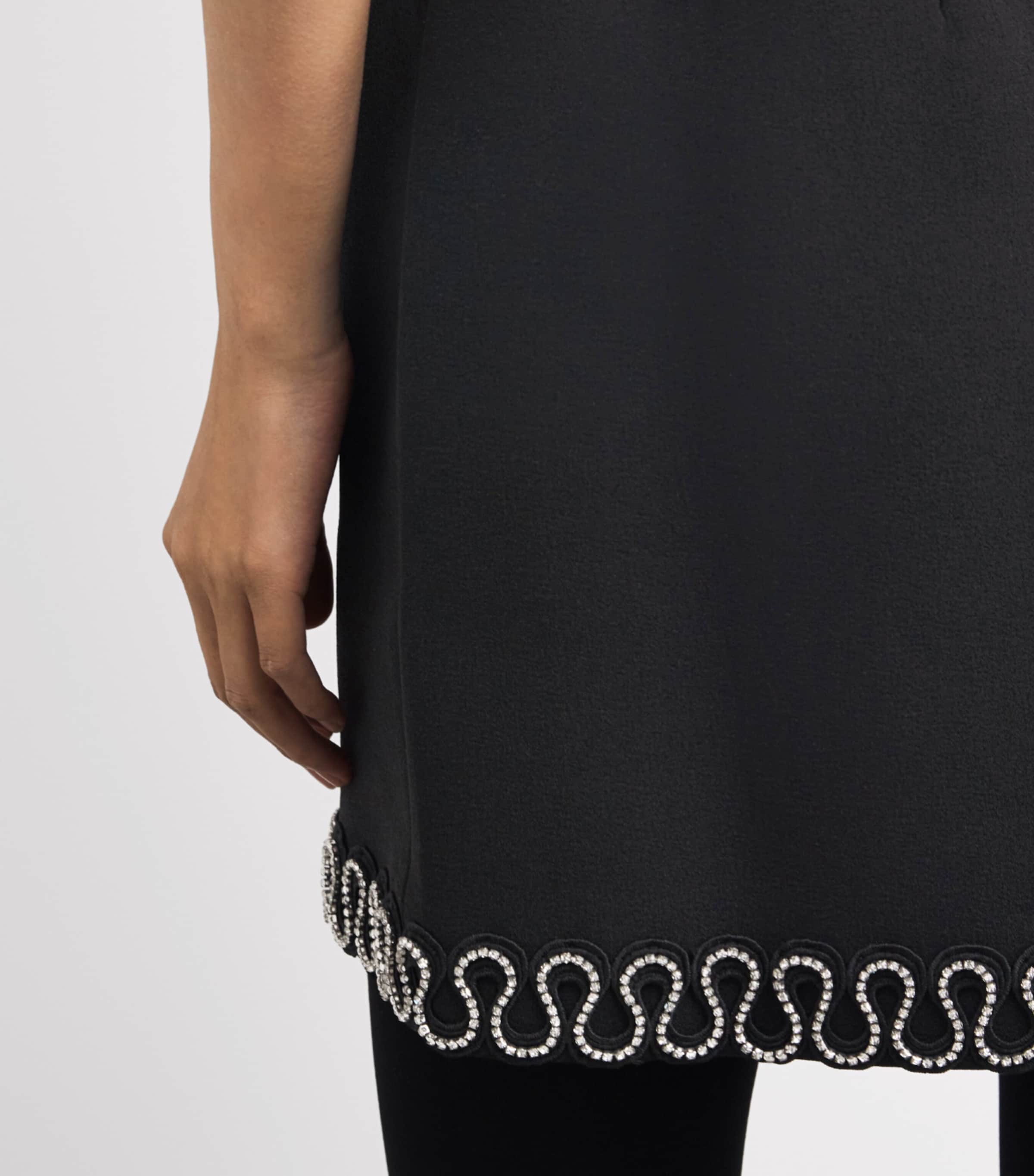 Embellished Nyx Mini Dress BLACK Image 6