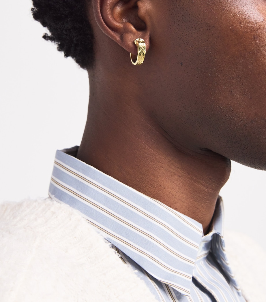 Vivienne Westwood Bobby Single Hoop Earring Gold Image 2
